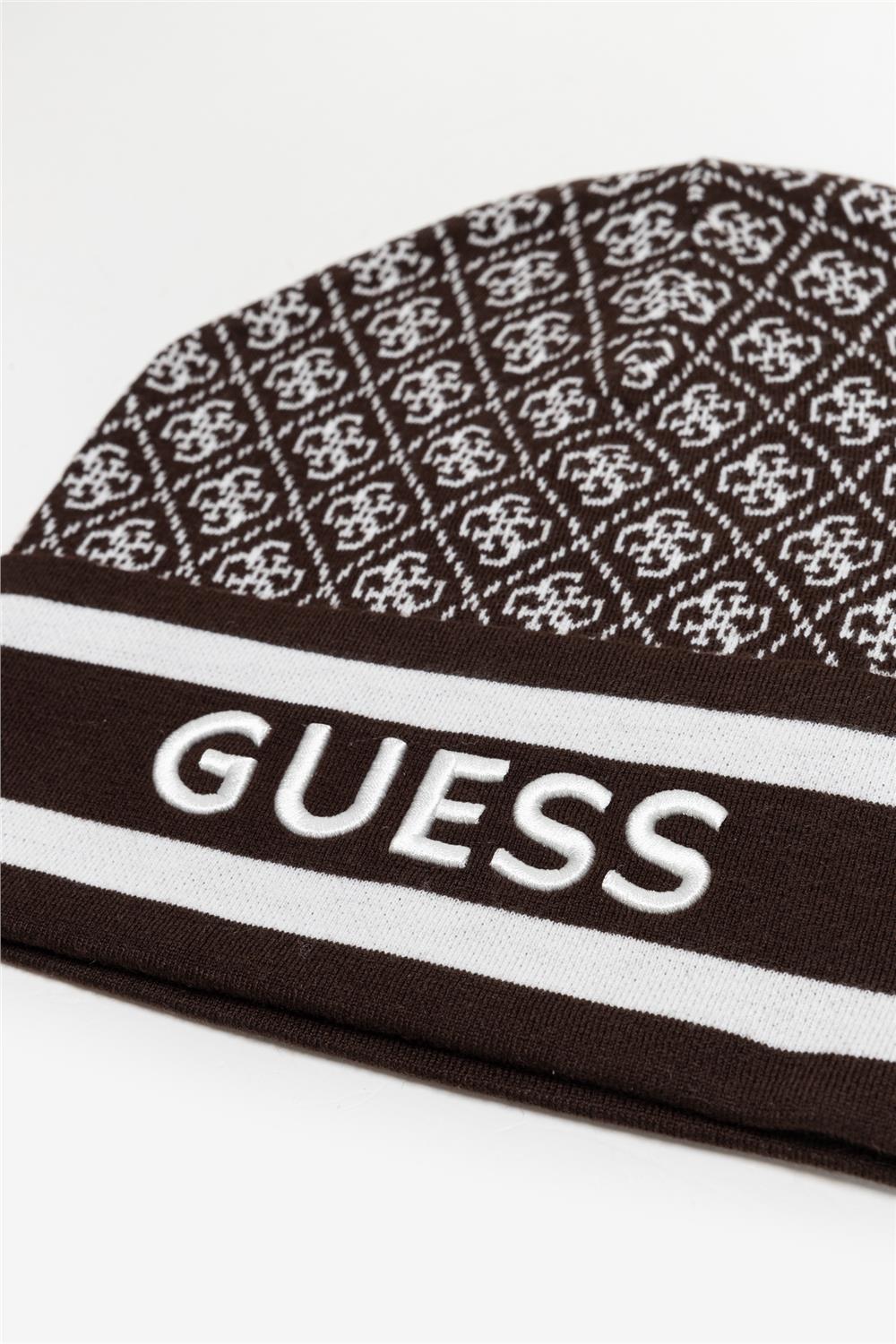 Guess Sevyn 4G Logo Kadın Yün Karışımlı Bere