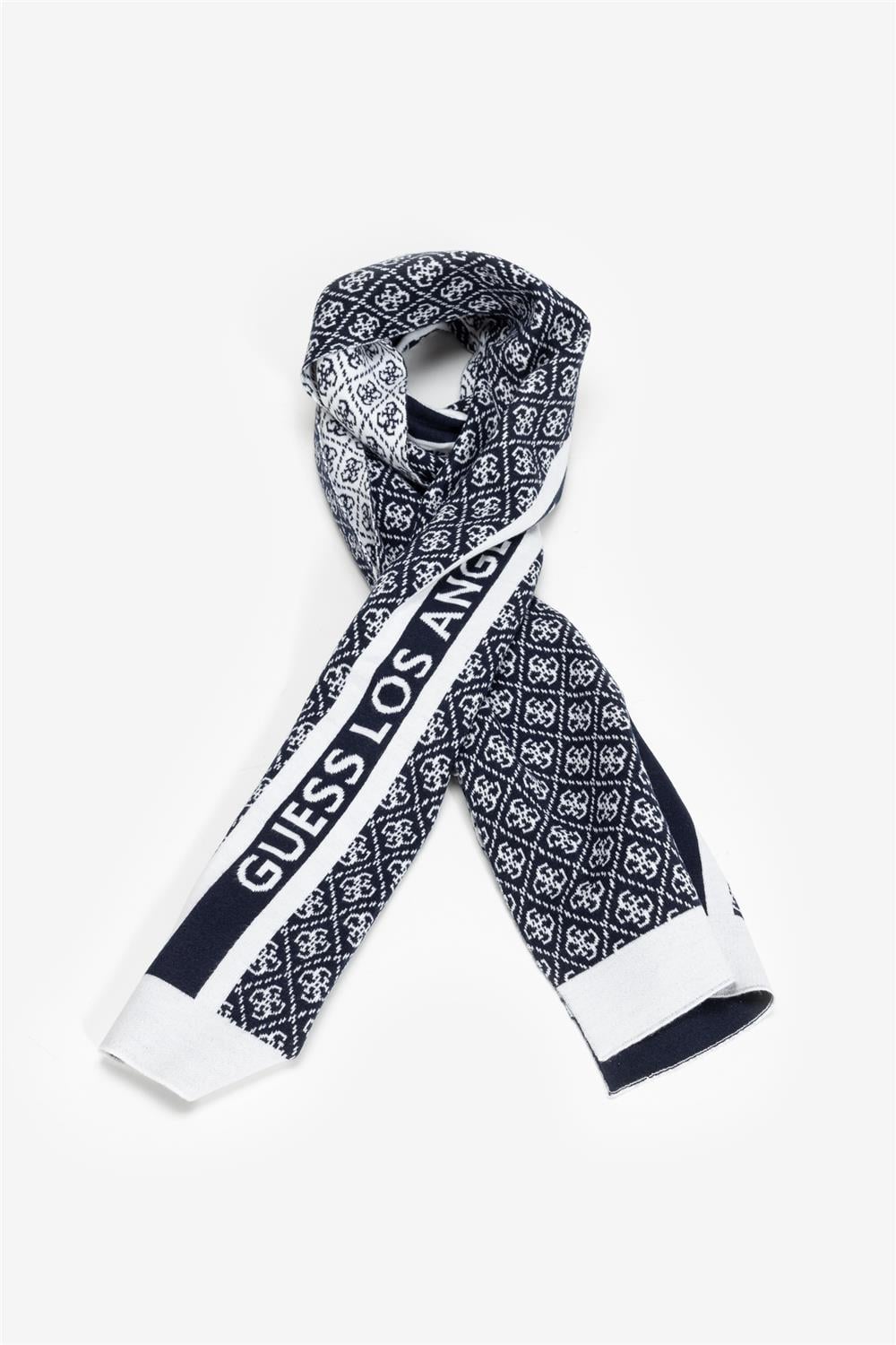 Guess Sevyn 4G Logo Kadın Yün Karışımlı Atkı