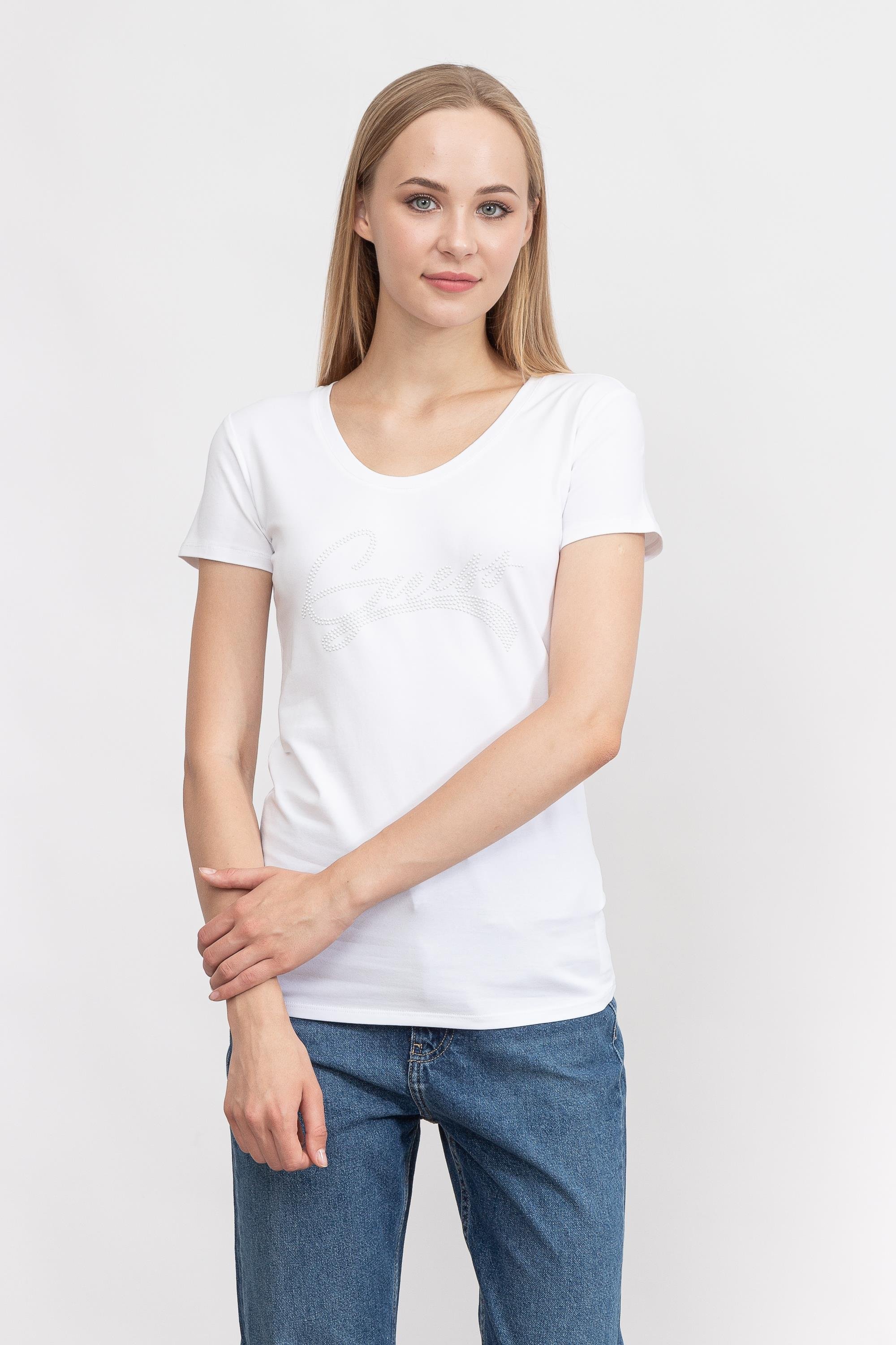 Guess Ss Rn Adelina Kadın Bisiklet Yaka T-Shirt