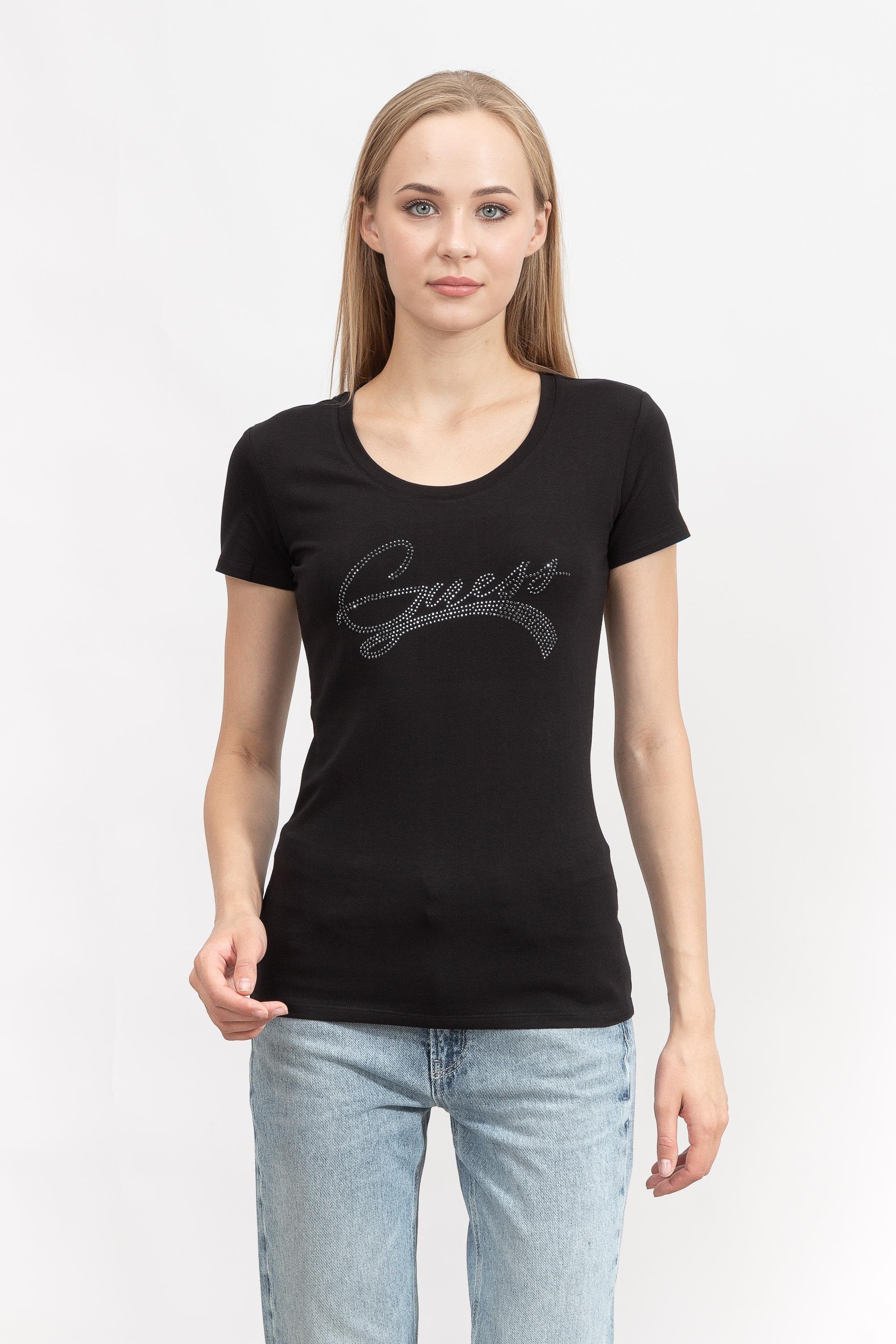 Guess Ss Rn Adelina Kadın Bisiklet Yaka T-Shirt