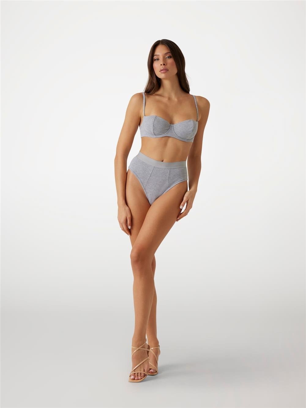 Guess Tessa Kadın Modal Karışımlı Balconette Sütyen