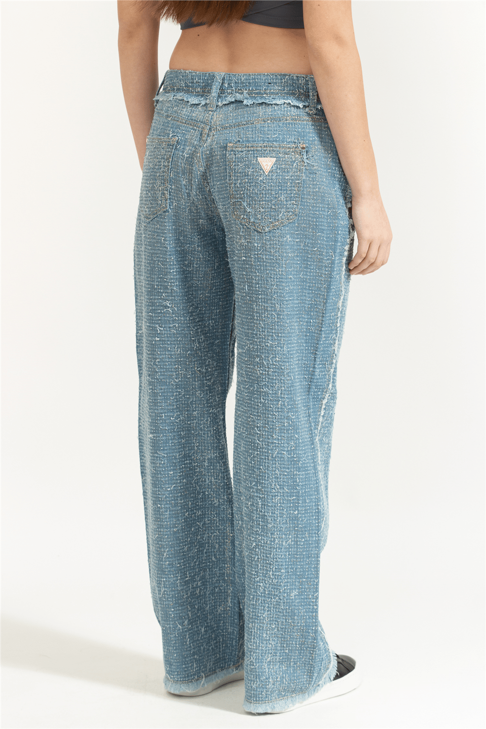 Guess Tokyo Kadın Relaxed Fit Jean Pantolon