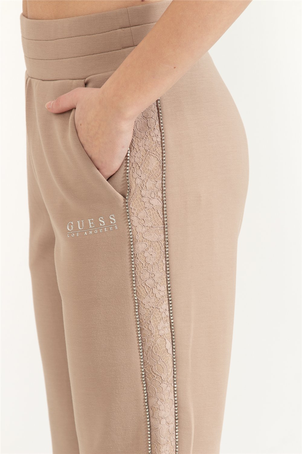 Guess Victoire Kadın Slim Fit Scuba Pantolon