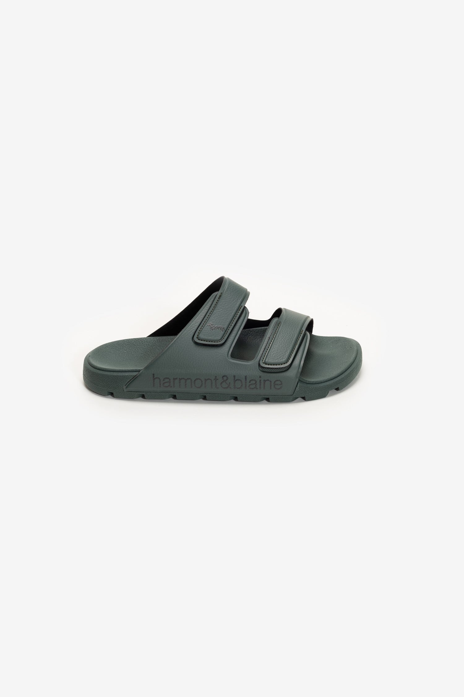 Harmont Blaine Ciabatta Mare Lettering Sandal Erkek Sandalet