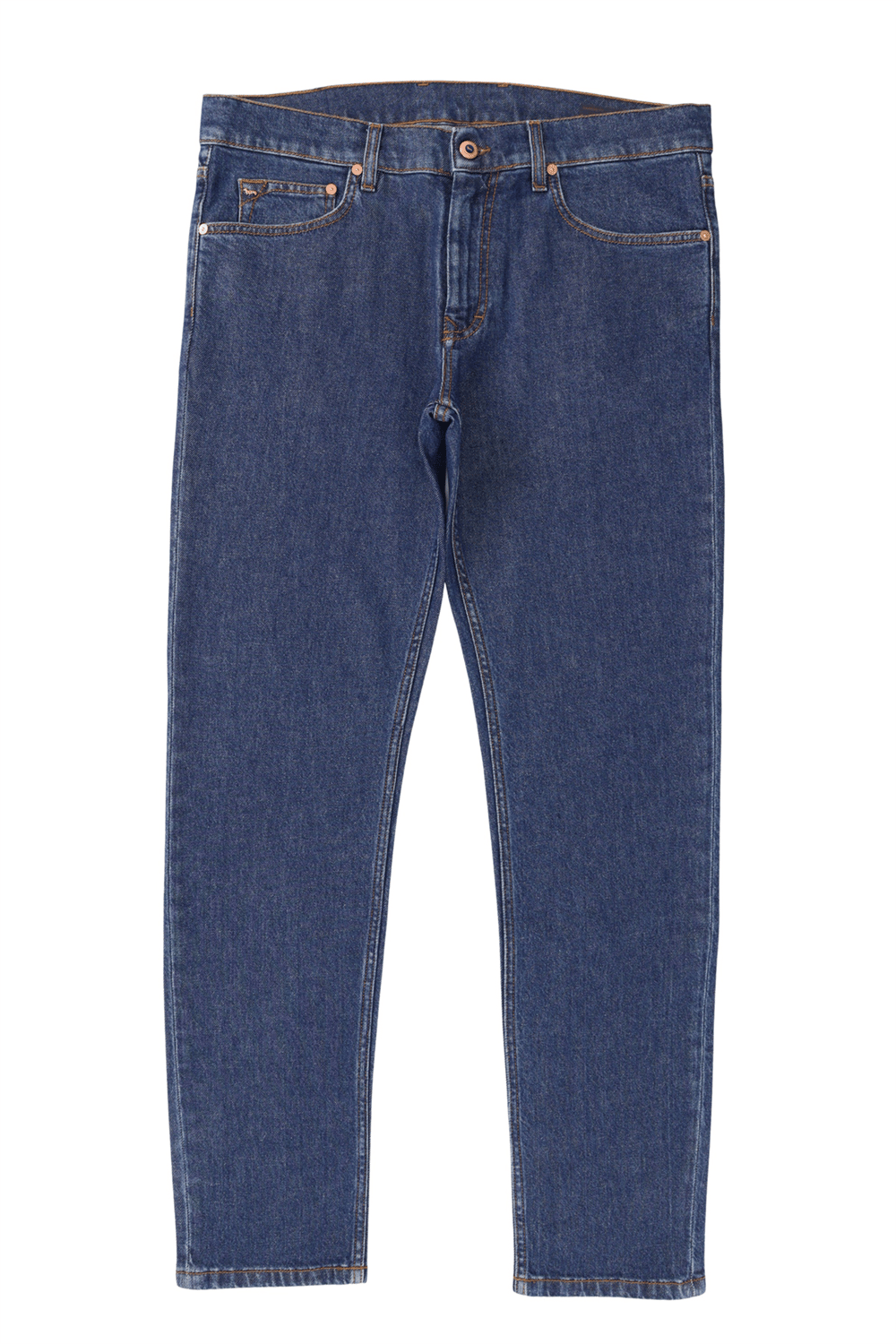 Harmont Blaine Denim 5 Tk Narrow 10 Erkek 5 Cepli Pantolon İndigo Mavi