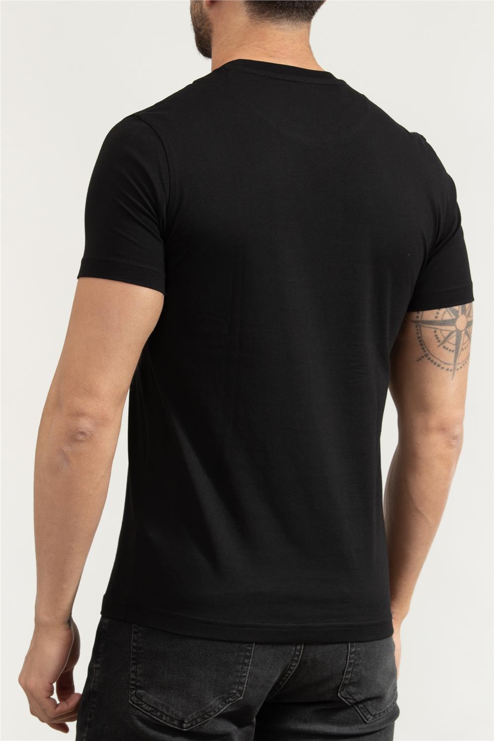 Harmont Blaine Erkek Bisiklet Yaka T-Shirt
