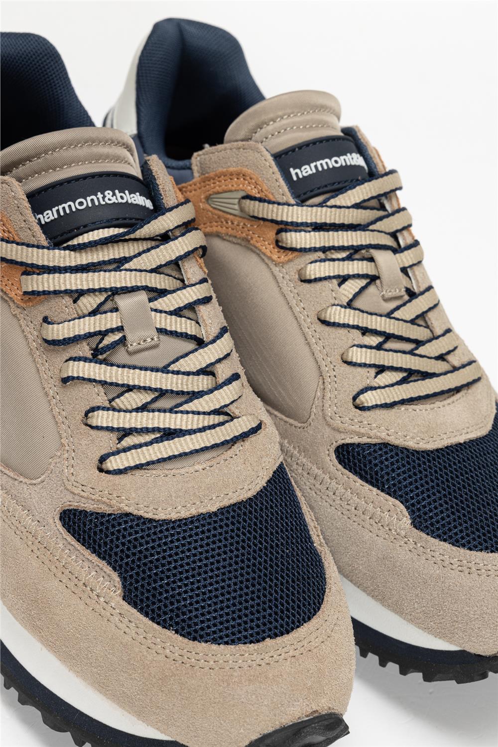 Harmont Blaine Scarpa Uomo Camoscio Erkek Sneaker