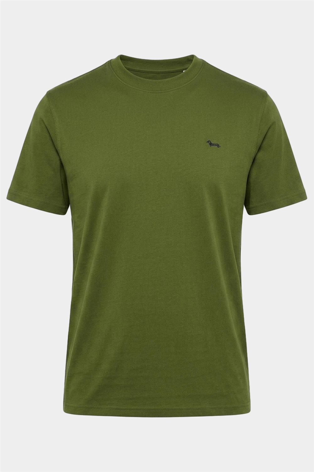 Harmont Blaine T Shirt In Jersey Con Basso Erkek Bisiklet Yaka T-Shirt