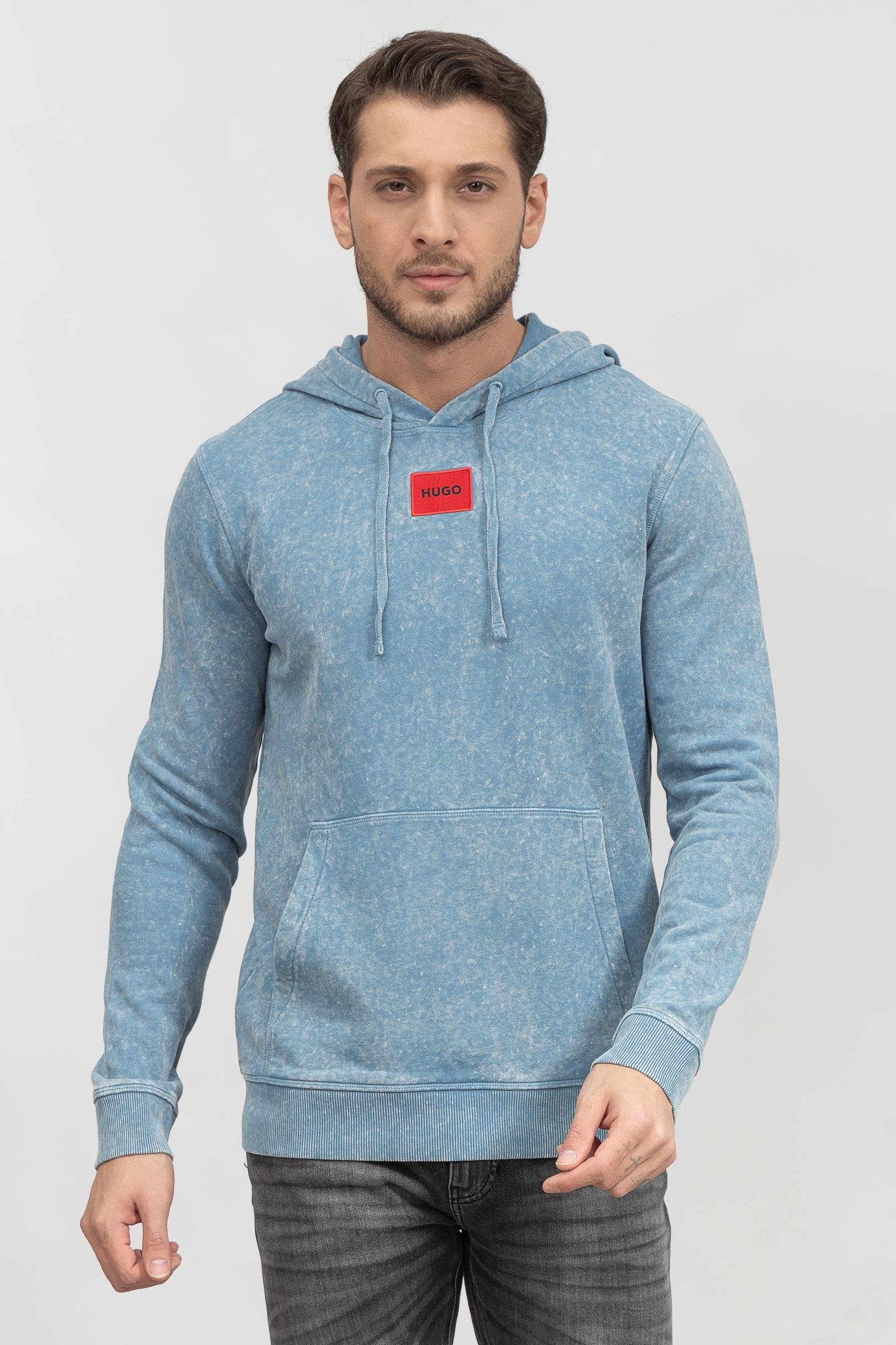 Hugo Daratschi D222 Erkek Kapüşonlu Sweatshirt
