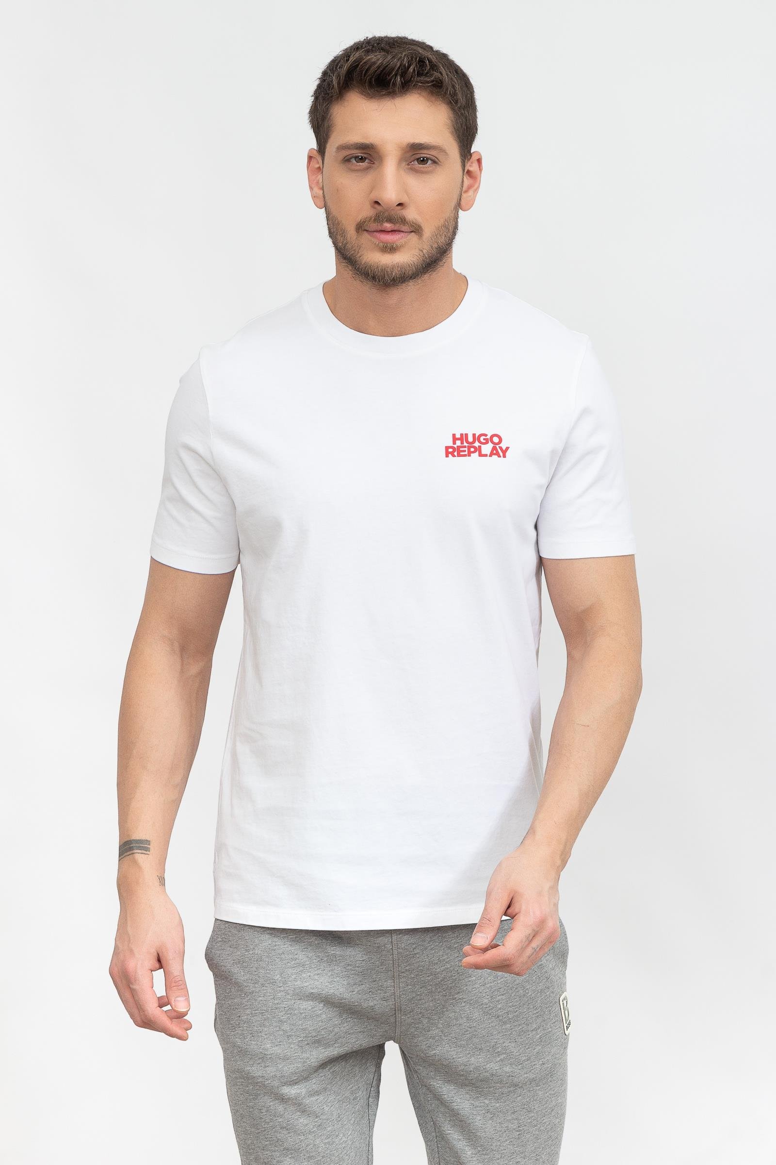 Hugo Dee 01 Erkek Bisiklet Yaka T-Shirt