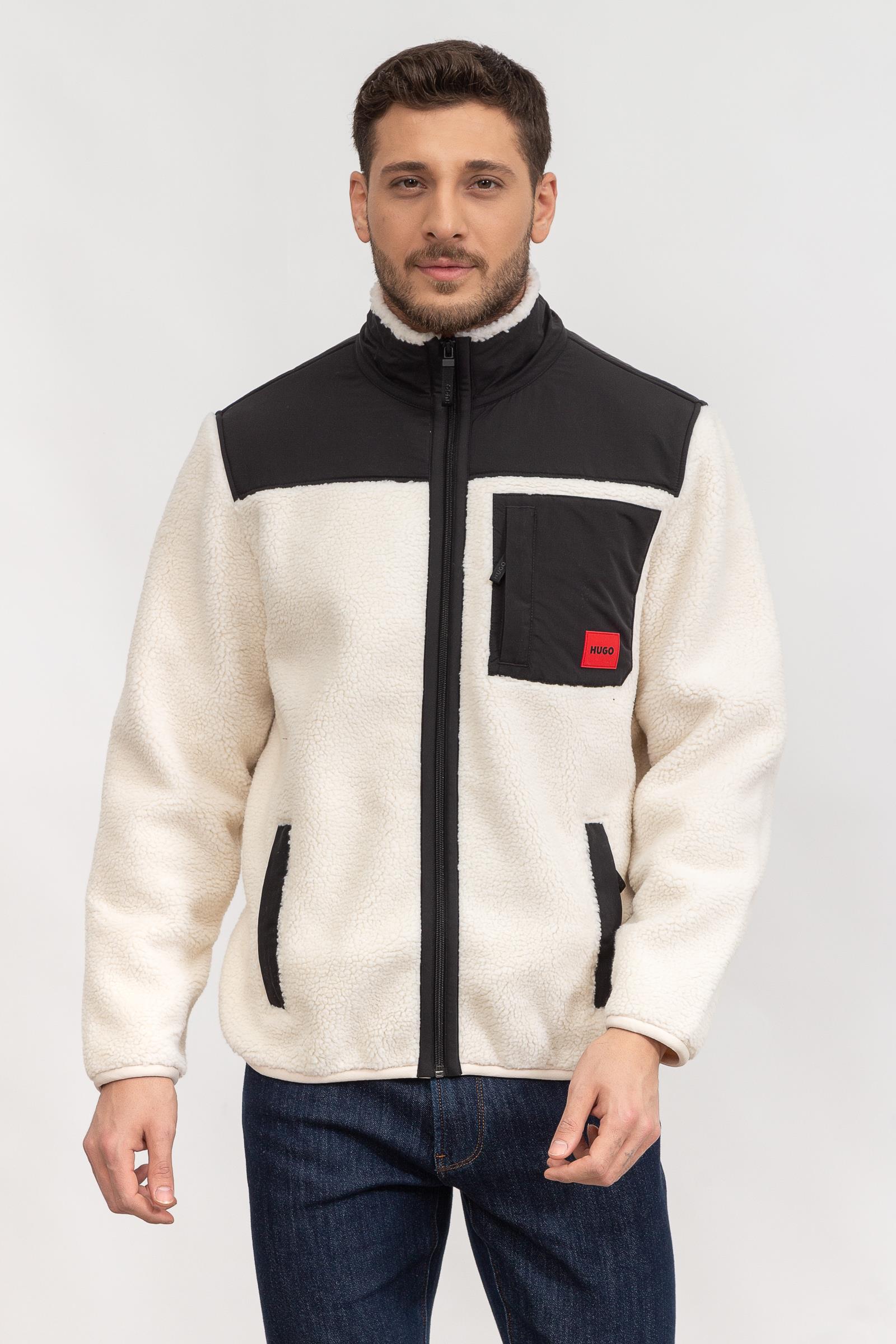 Hugo Demongras Erkek Fermuarlı Sweatshirt