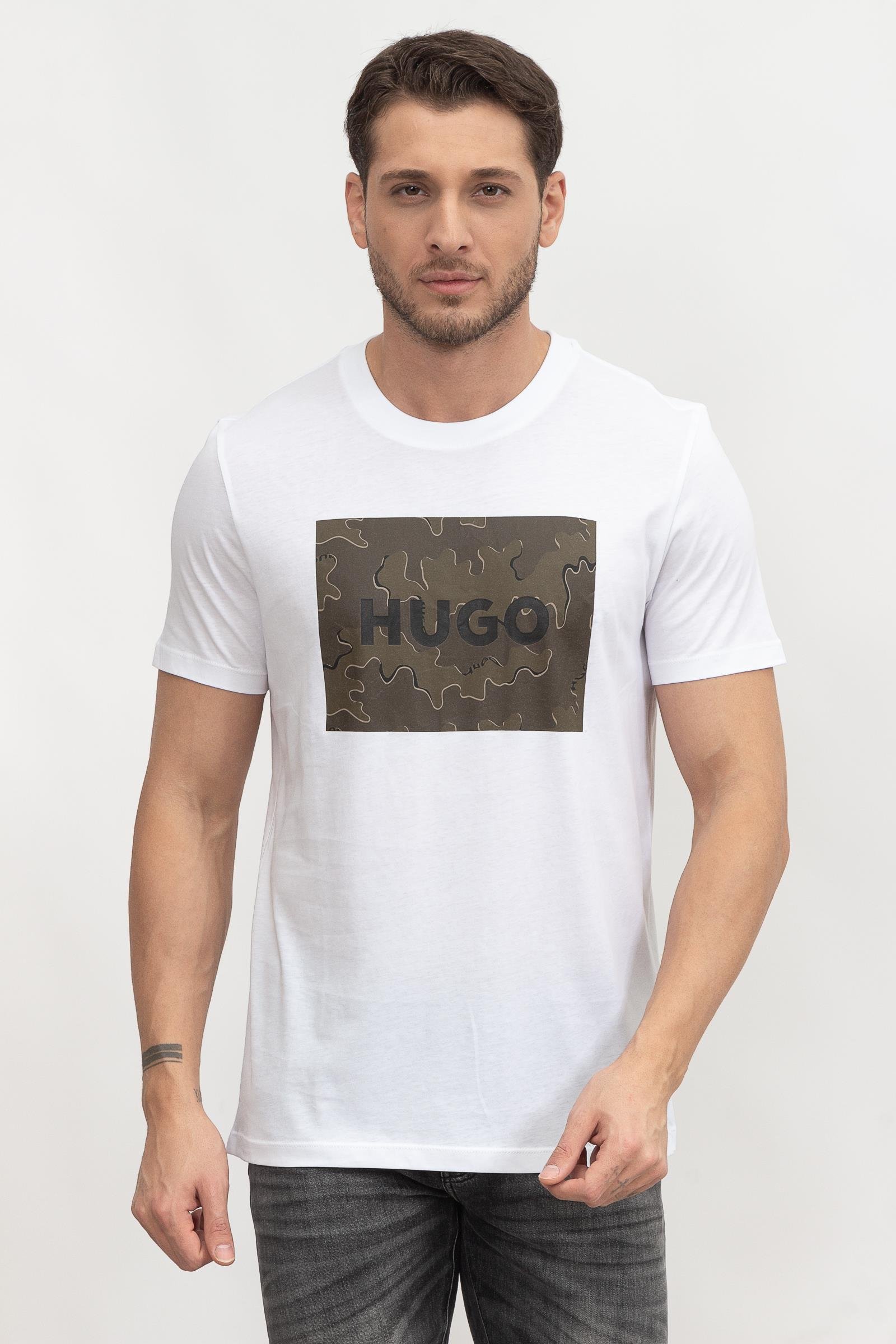Hugo Dulive U224 Erkek Bisiklet Yaka T-Shirt