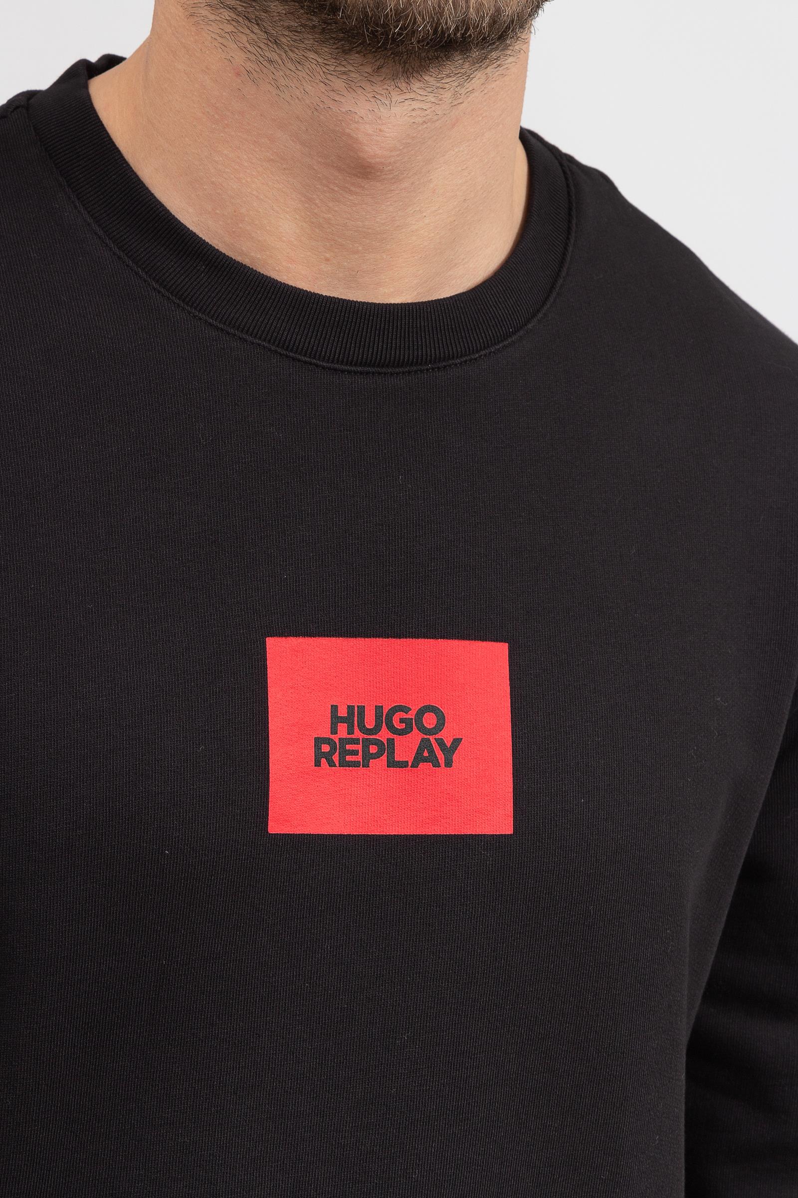 Hugo Dweat4 Erkek Bisiklet Yaka Sweatshirt