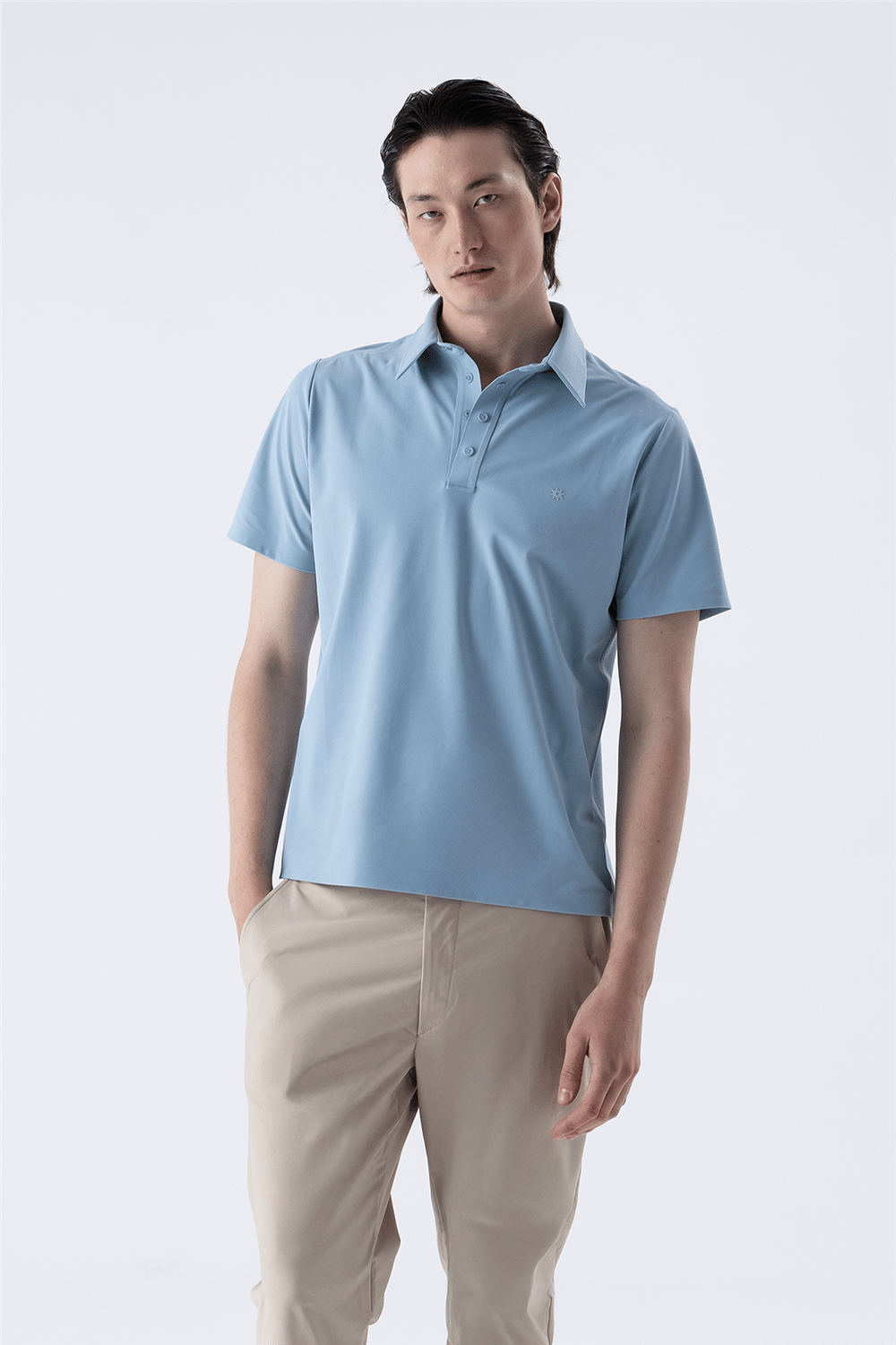 Isaora Comfort Pique Polo Erkek Polo Yaka T-Shirt