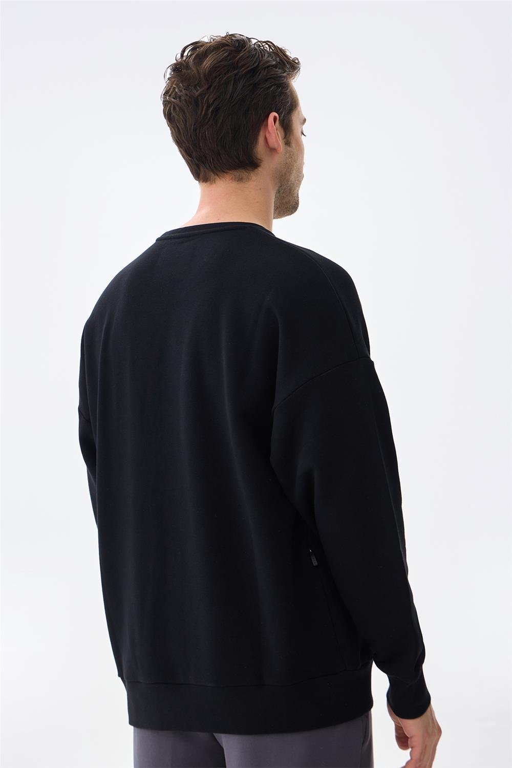 Isaora Erkek Bisiklet Yaka Sweatshirt