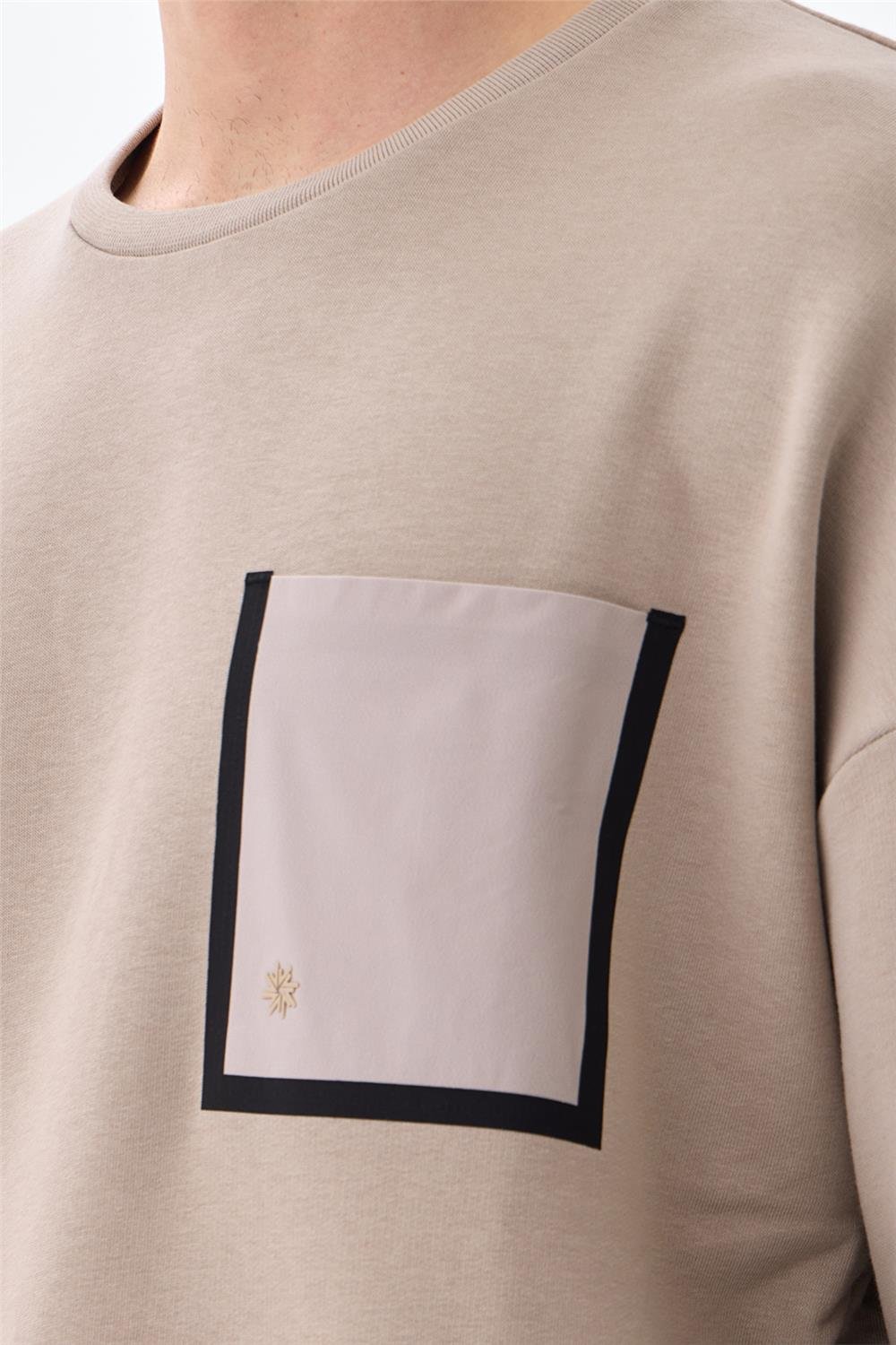 Isaora Erkek Bisiklet Yaka Sweatshirt