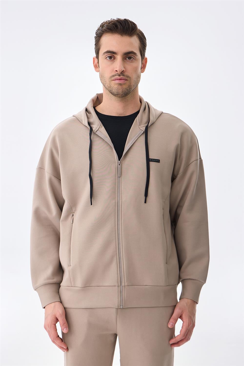 Isaora Erkek Fermuarlı Sweatshirt