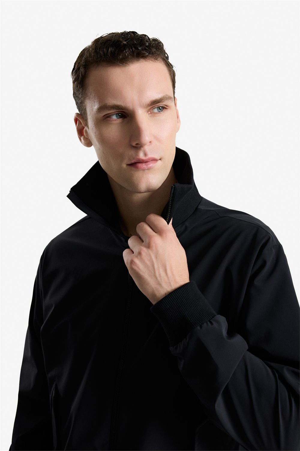 Isaora Light Bomber Erkek Bomber Mont Siyah