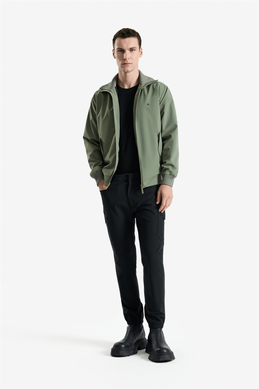 Isaora Light Bomber Erkek Bomber Mont Yeşil