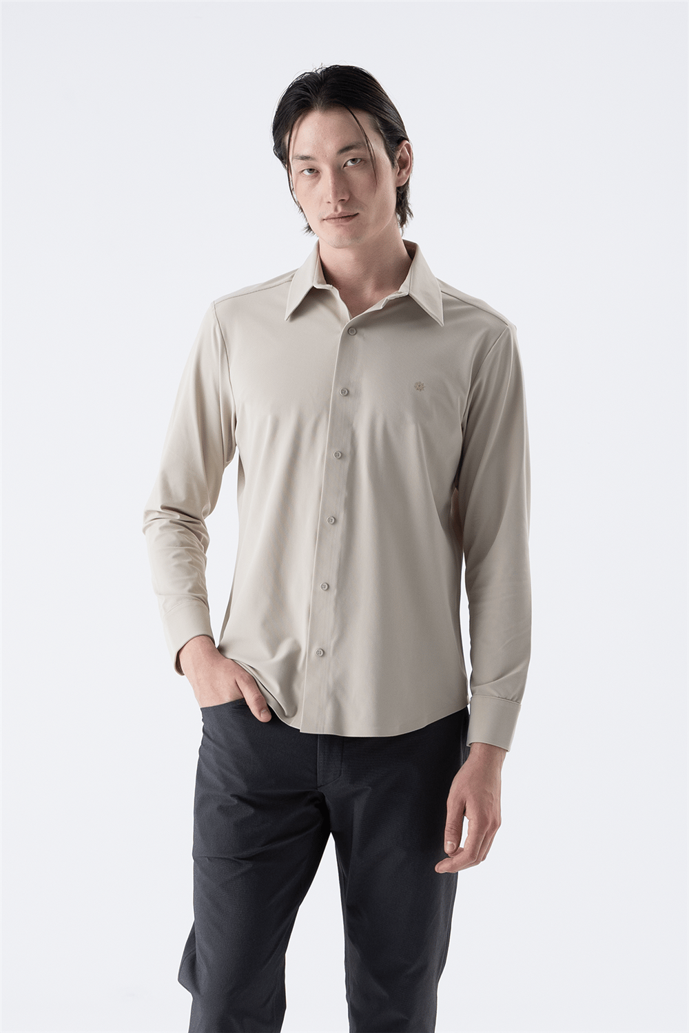 Isaora Mentalist Long Sleeve Erkek Gömlek