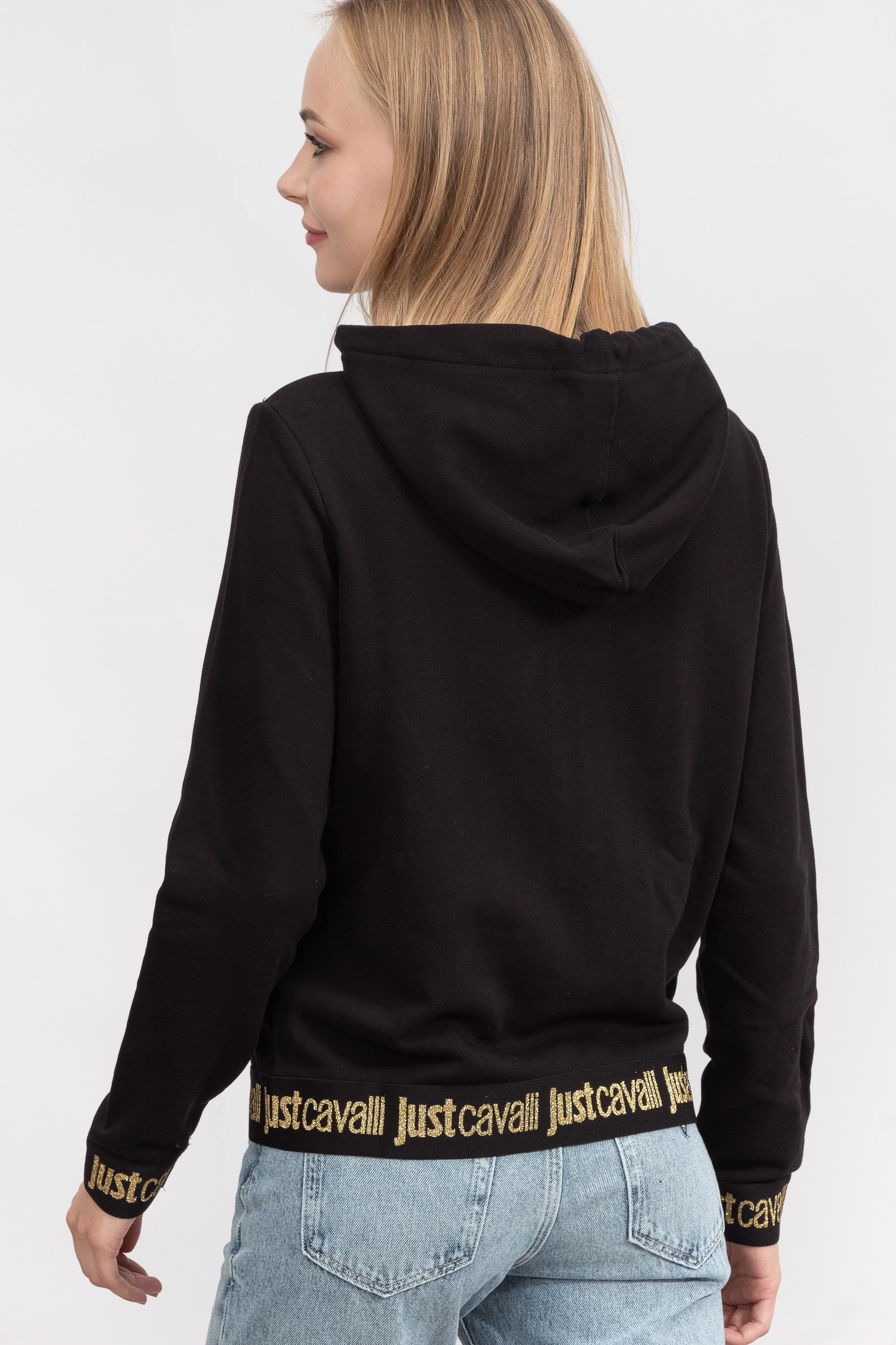 Just Cavalli Kadın Fermuarlı Sweatshirt