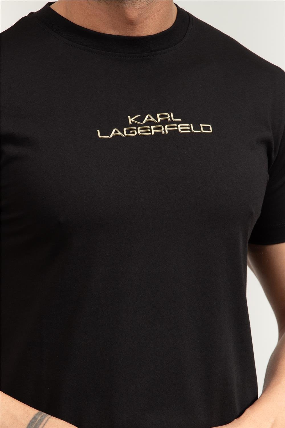 Karl Lagerfeld Crewneck Erkek Bisiklet Yaka T-Shirt