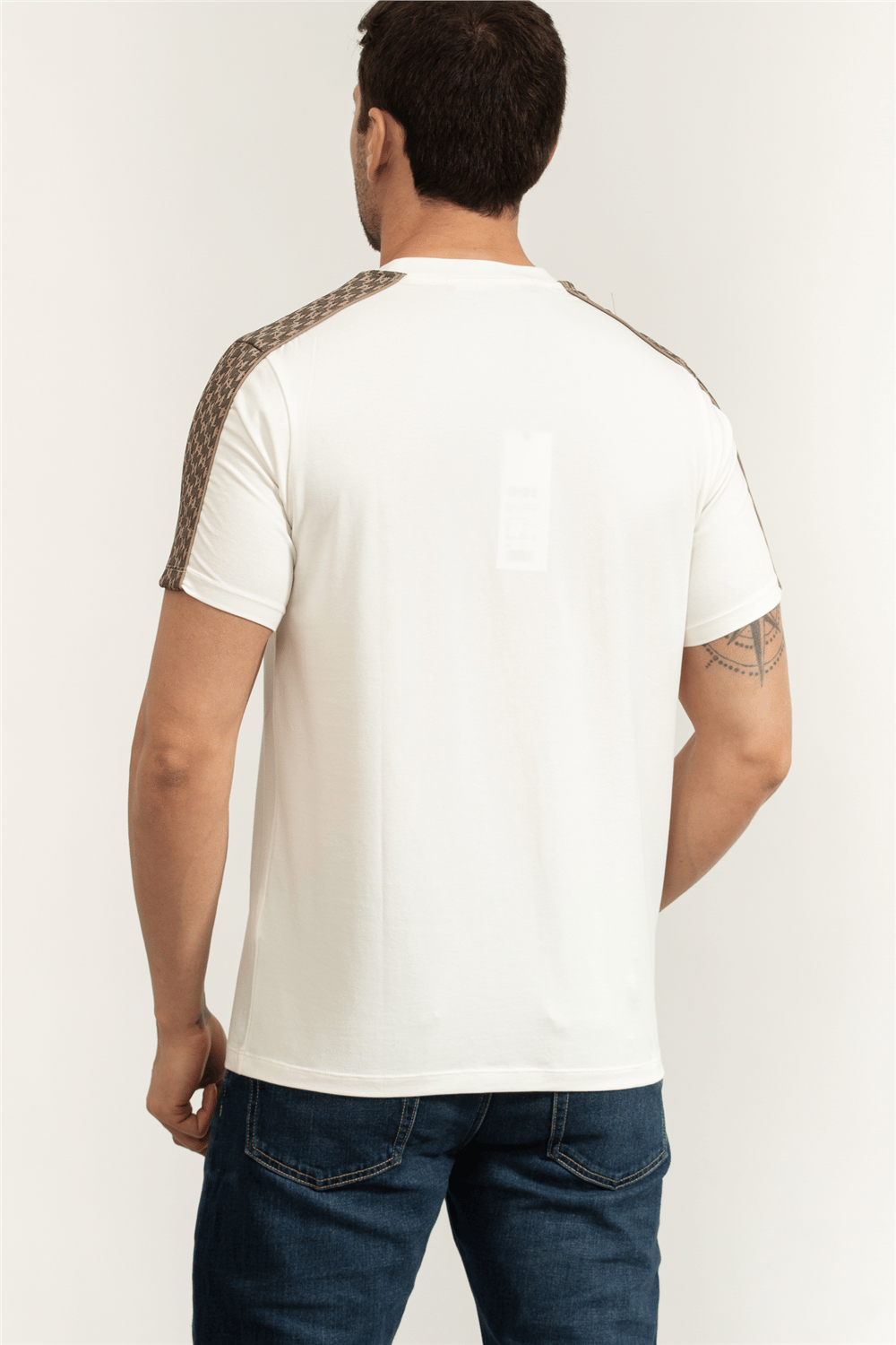 Karl Lagerfeld Erkek Bisiklet Yaka T-Shirt