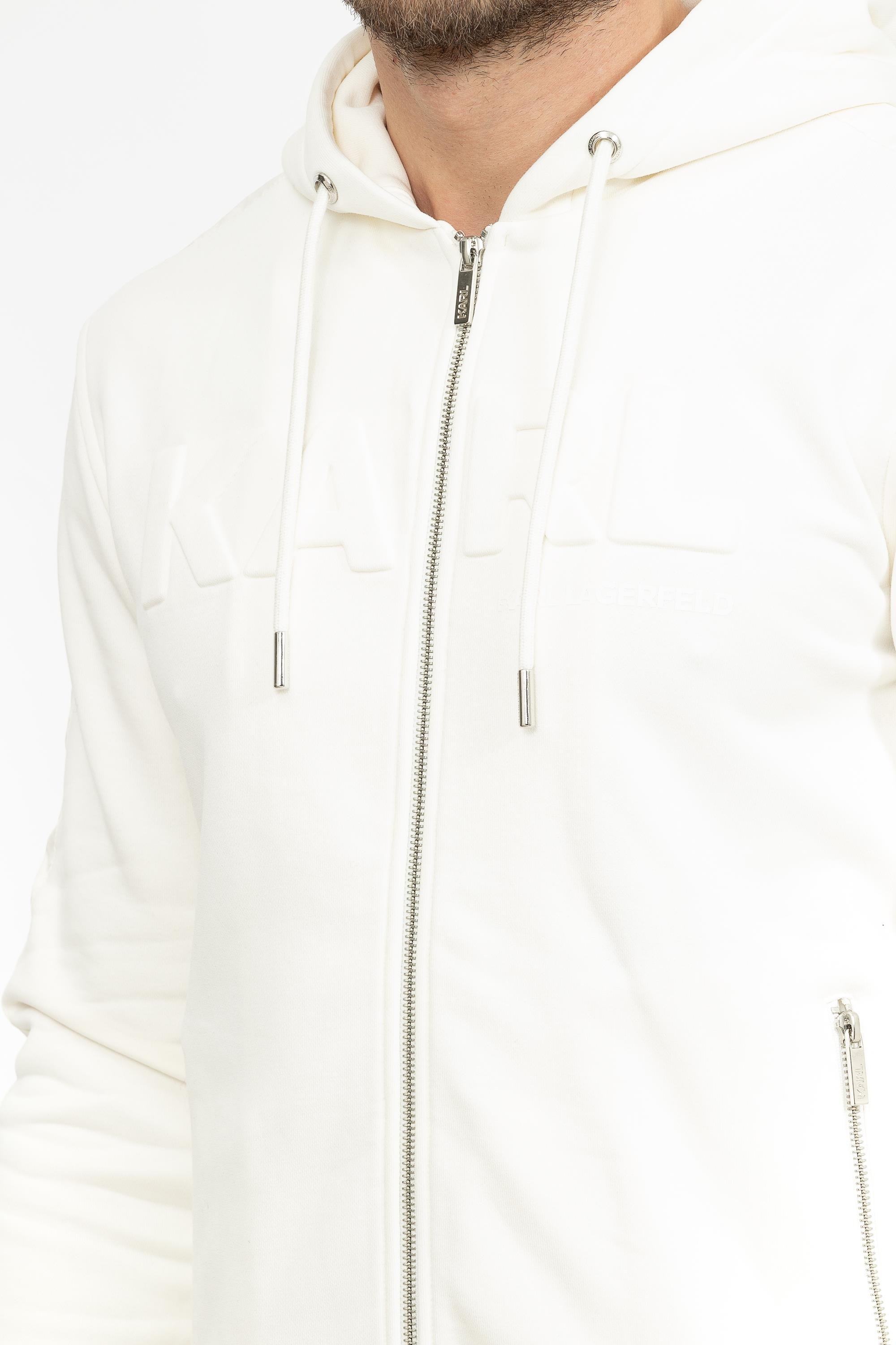 Karl Lagerfeld Erkek Fermuarlı Sweatshirt