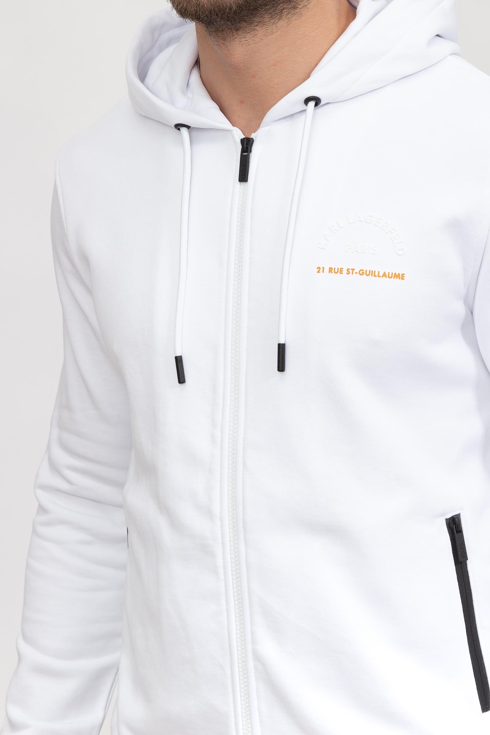 Karl Lagerfeld Erkek Fermuarlı Sweatshirt