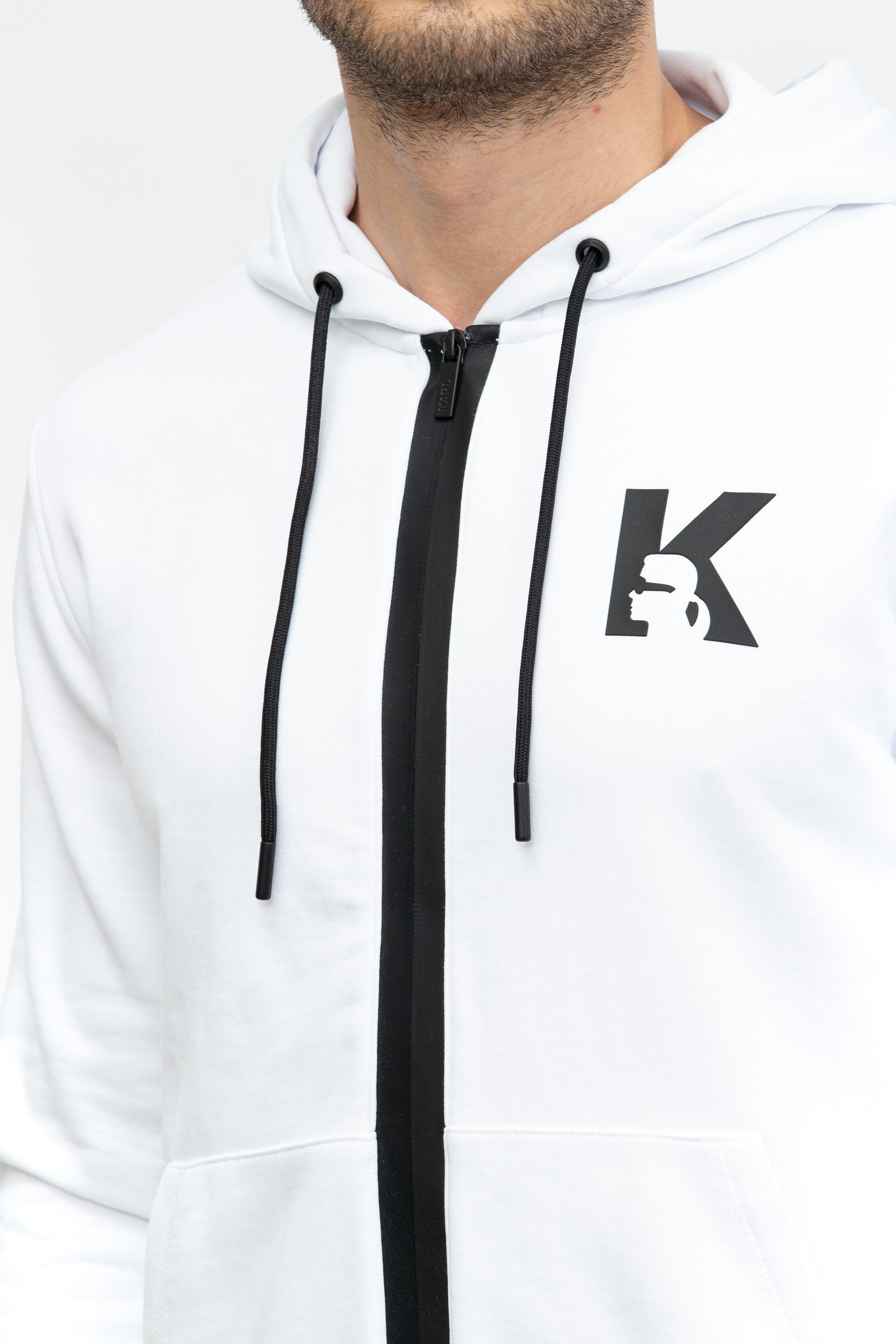 Karl Lagerfeld Erkek Fermuarlı Sweatshirt