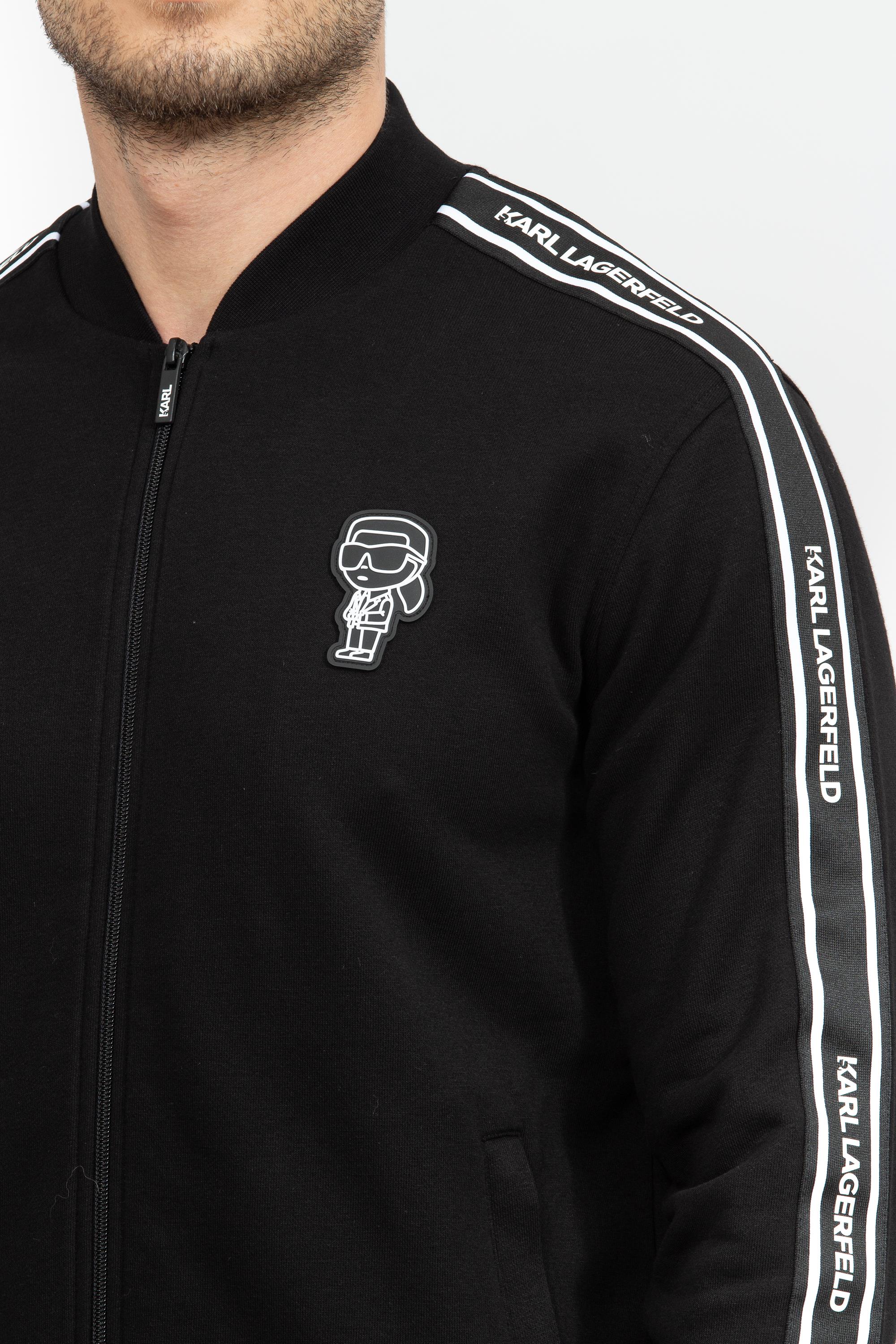 Karl Lagerfeld Erkek Fermuarlı Sweatshirt