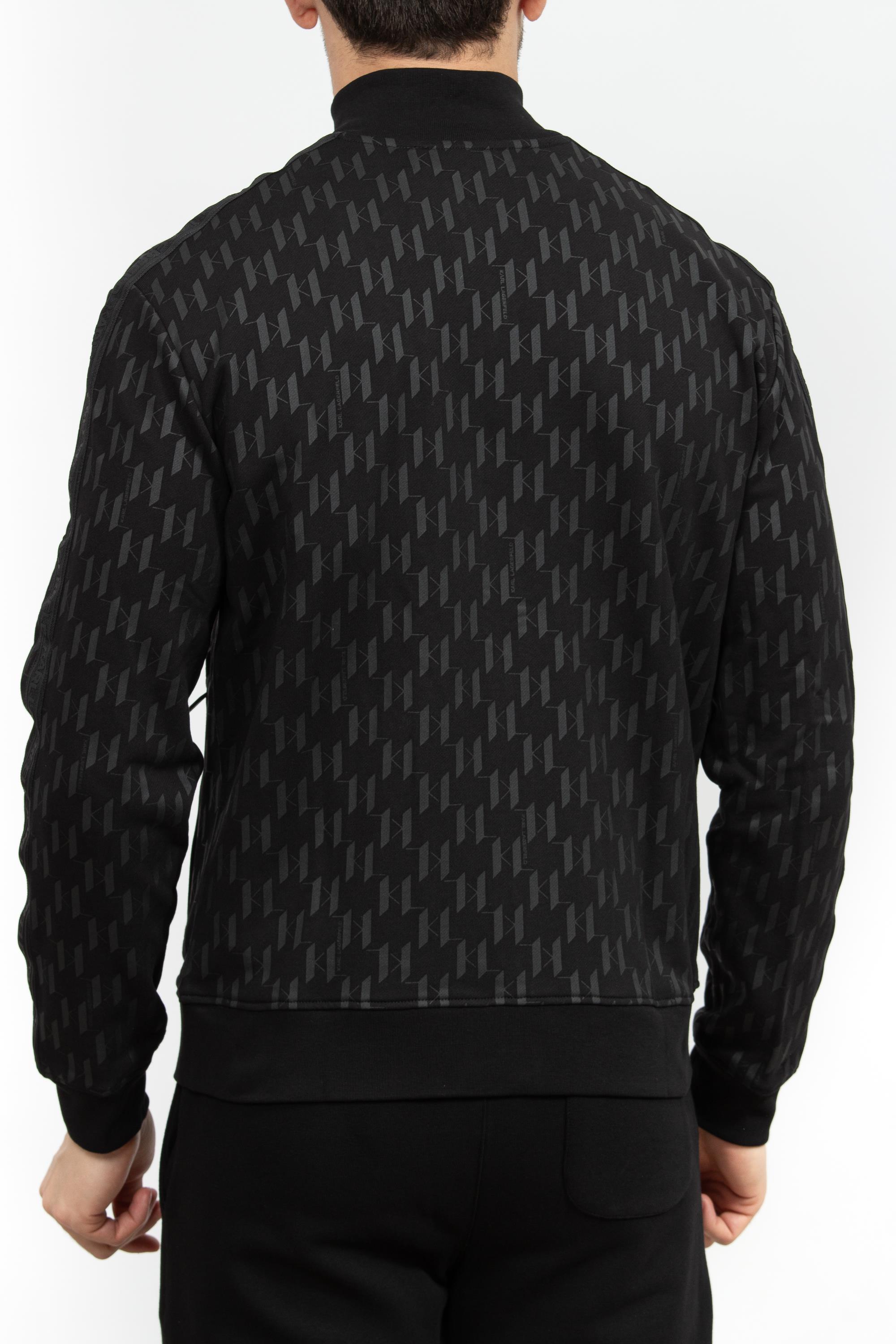 Karl Lagerfeld Erkek Fermuarlı Sweatshirt
