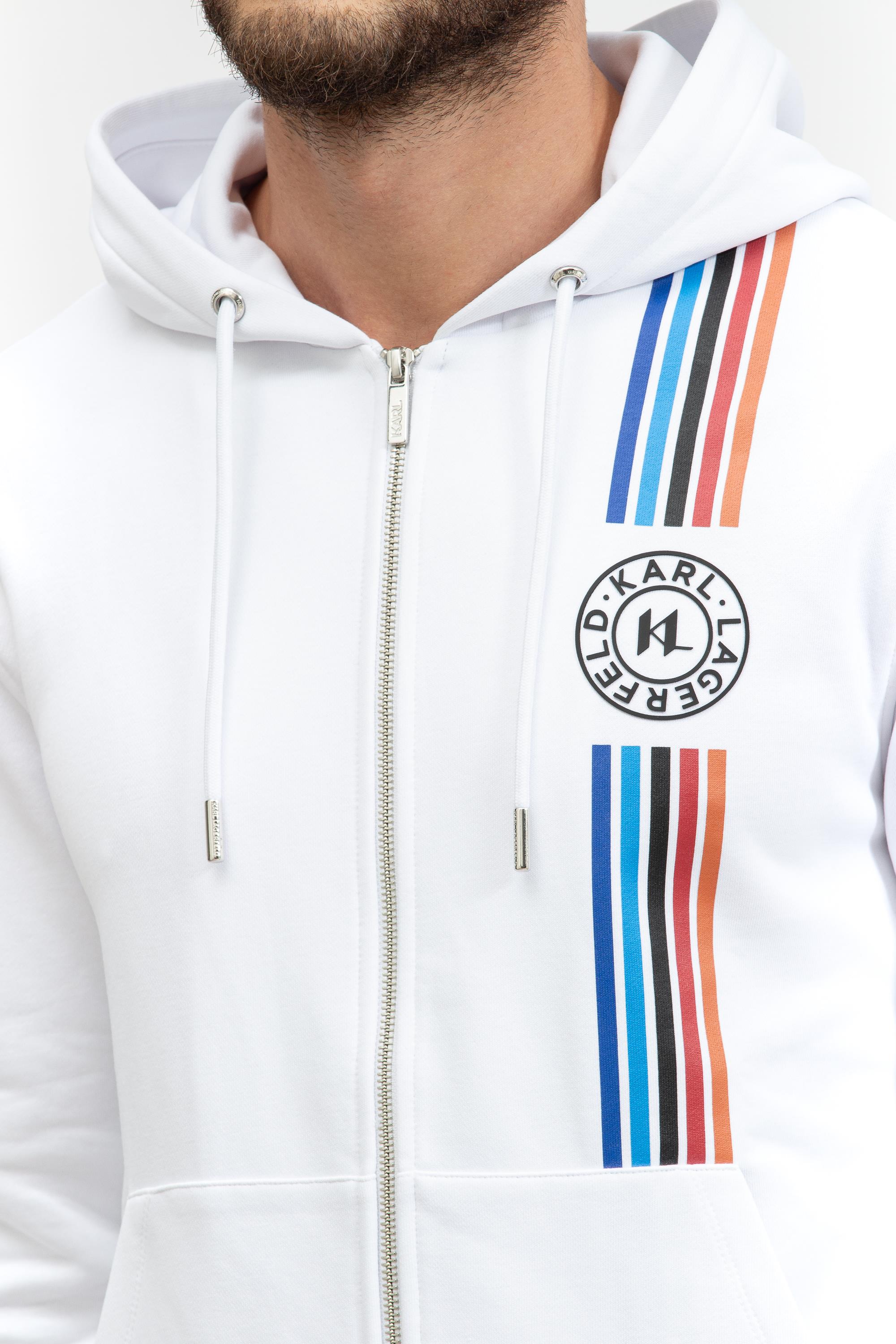 Karl Lagerfeld Erkek Fermuarlı Sweatshirt
