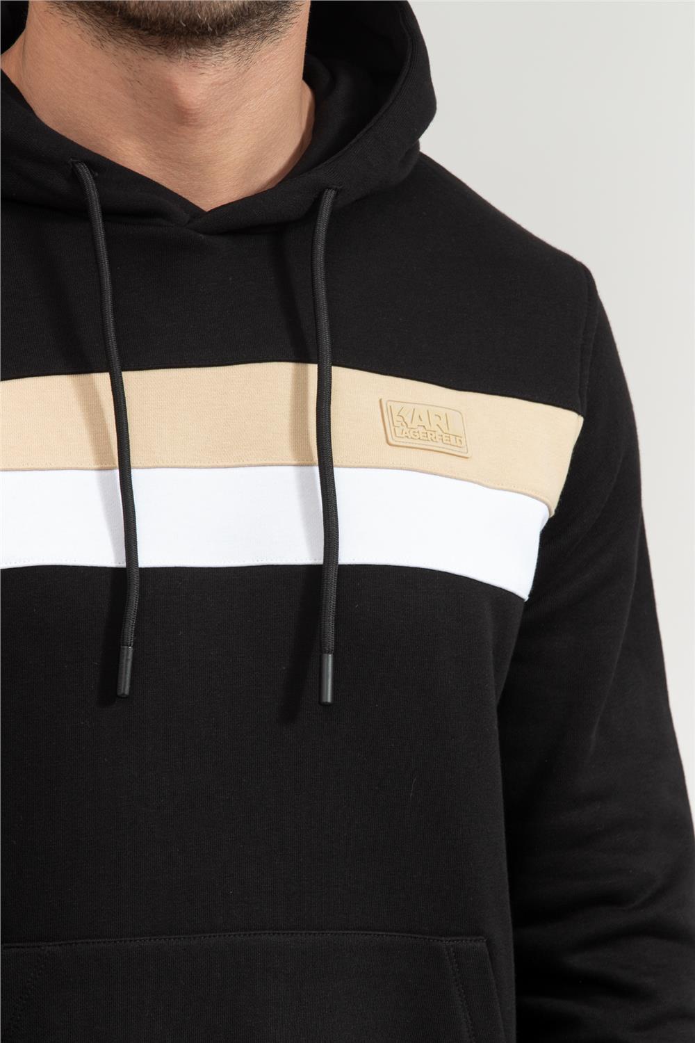 Karl Lagerfeld Erkek Kapüşonlu Sweatshirt