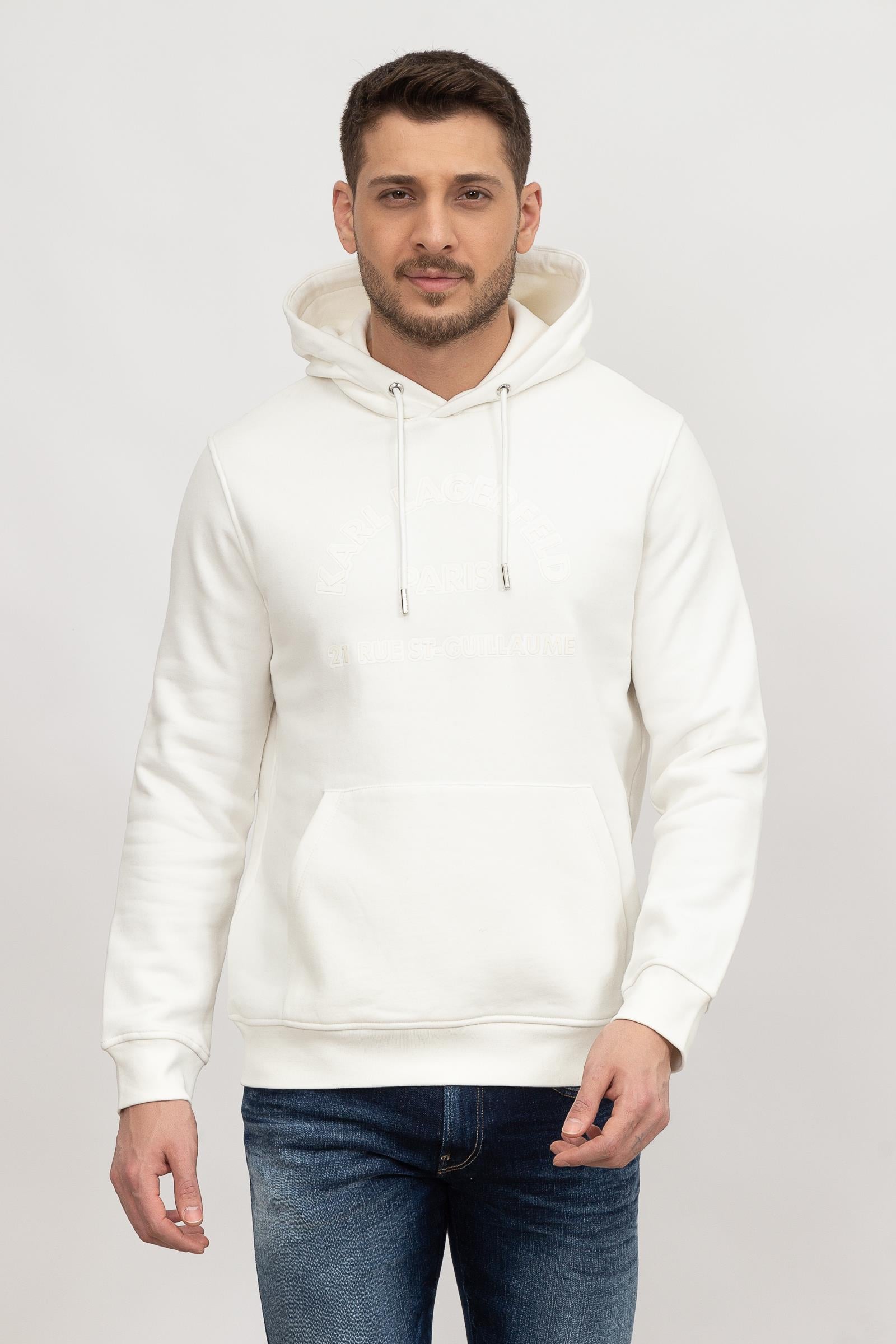 Karl Lagerfeld Erkek Kapüşonlu Sweatshirt