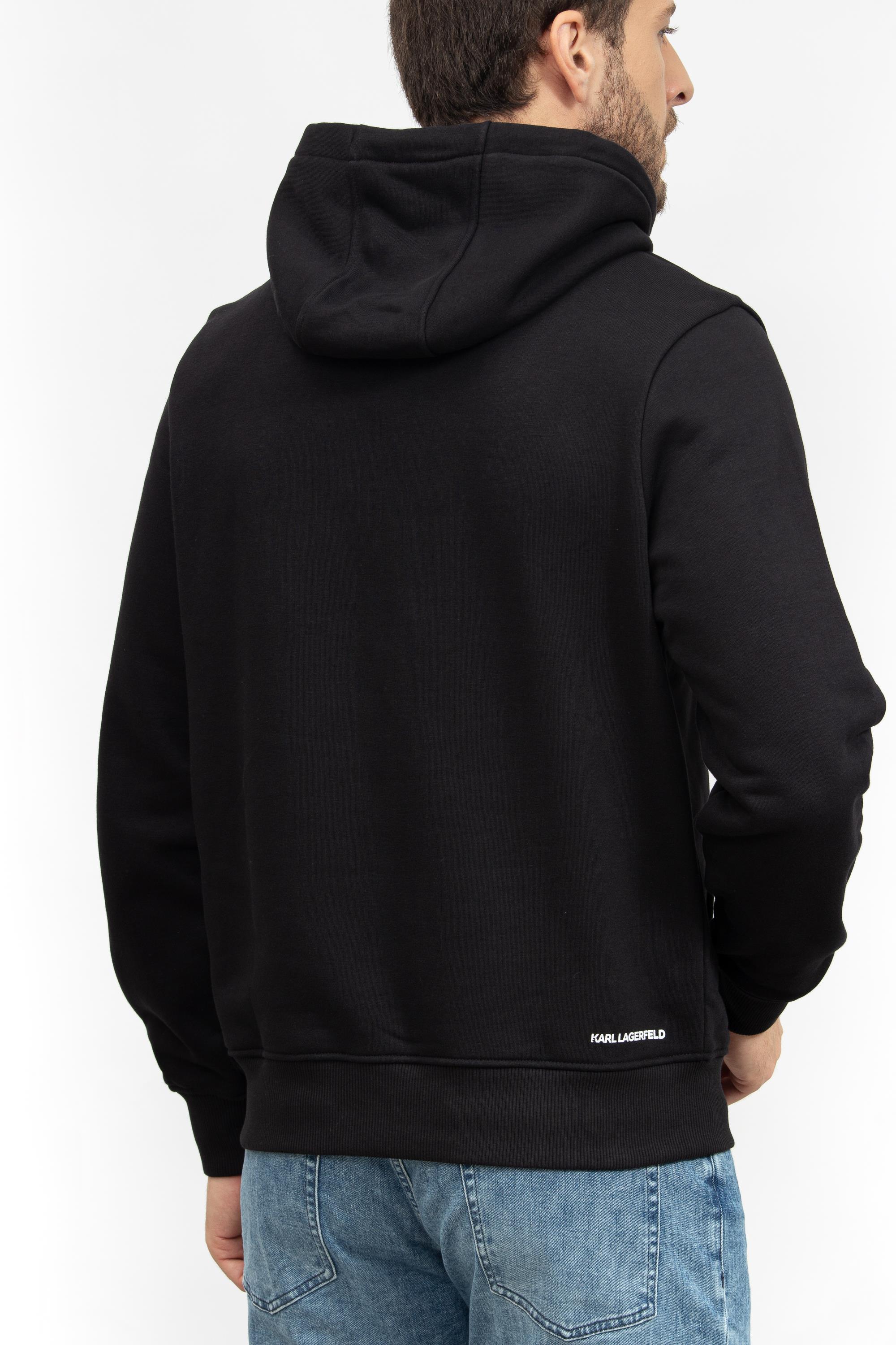 Karl Lagerfeld Erkek Kapüşonlu Sweatshirt
