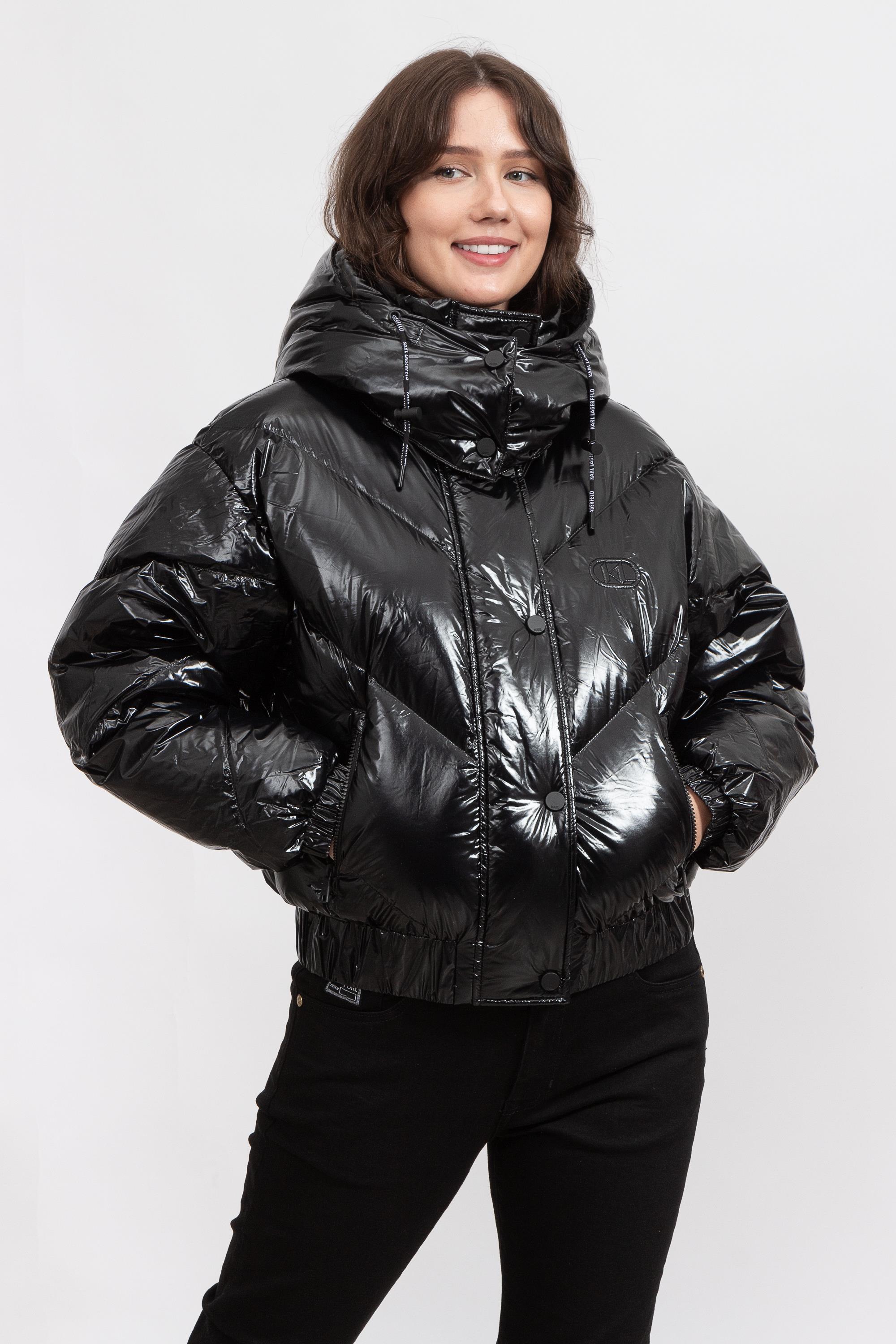 Karl Lagerfeld High Shine Kadın Mont