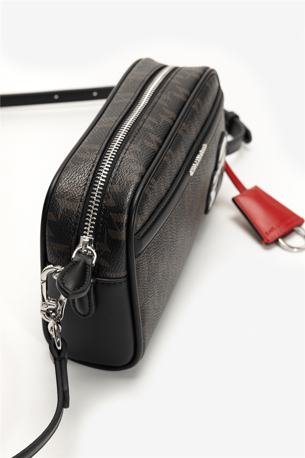 Karl Lagerfeld Ikon Monogram CC Slim Cmb Kadın Mini Omuz Çantası