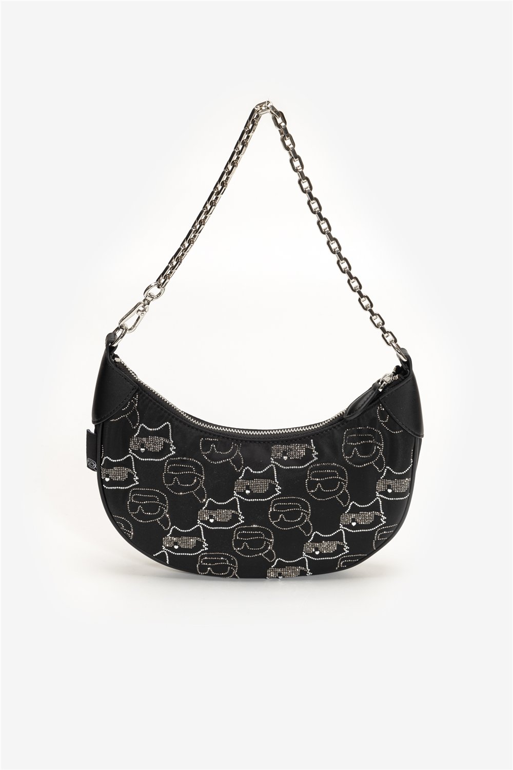 Karl Lagerfeld Ikon Nylon Kadın Mini Omuz Çantası