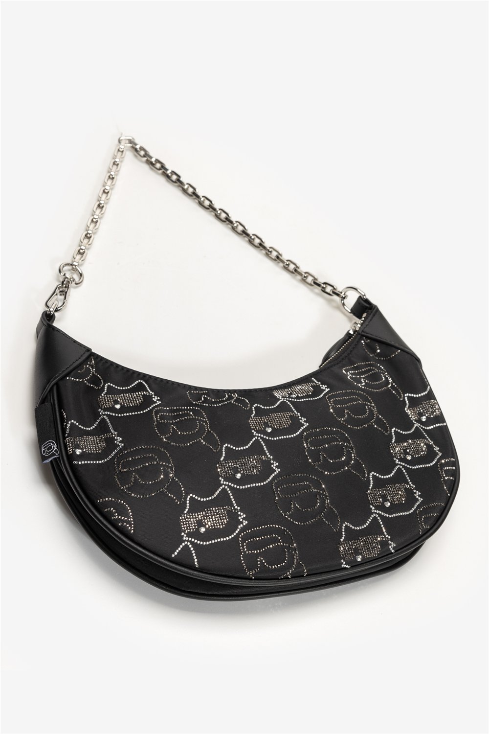 Karl Lagerfeld Ikon Nylon Kadın Mini Omuz Çantası