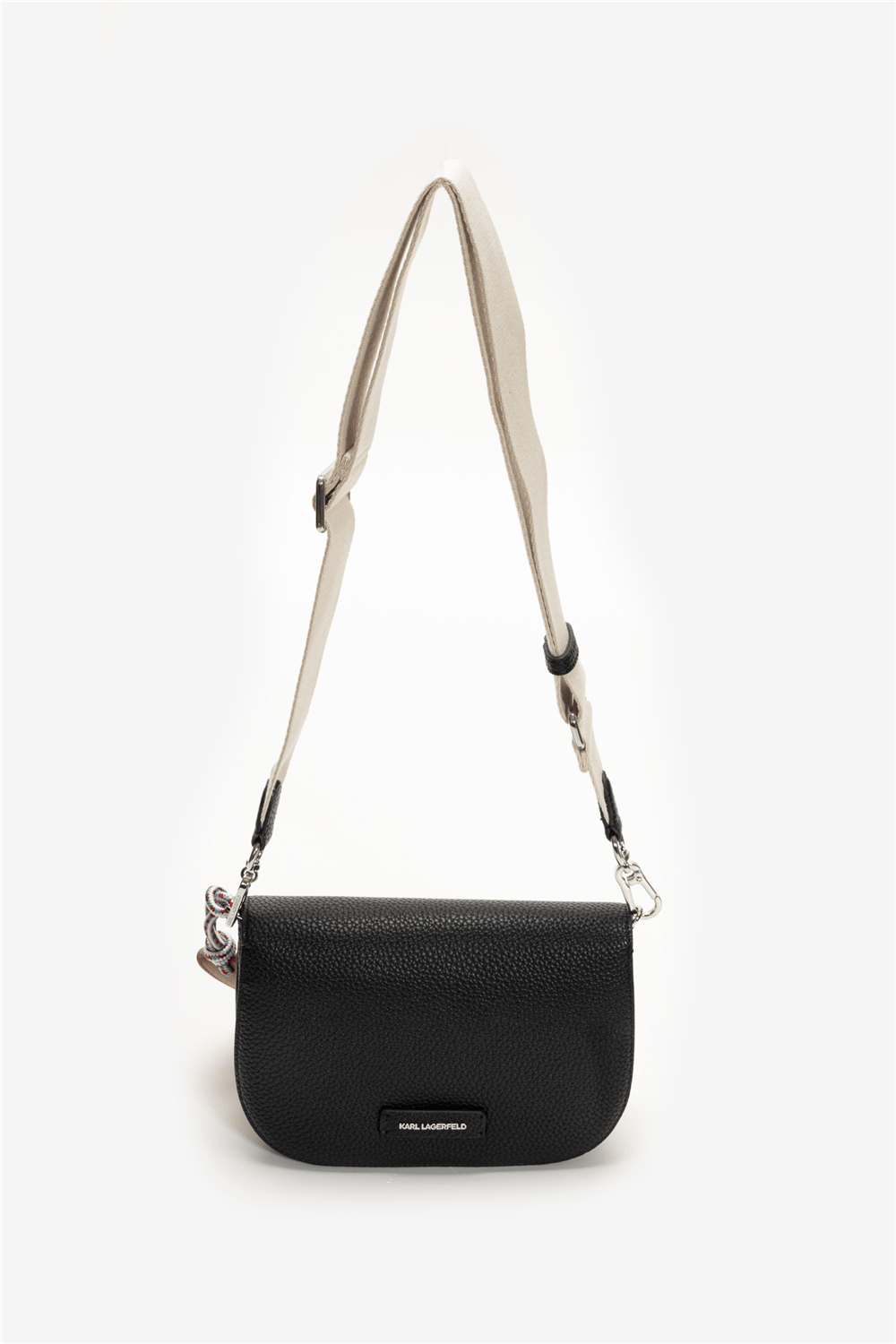 Karl Lagerfeld Ikon Pebble Flap Kadın Omuz Çantası