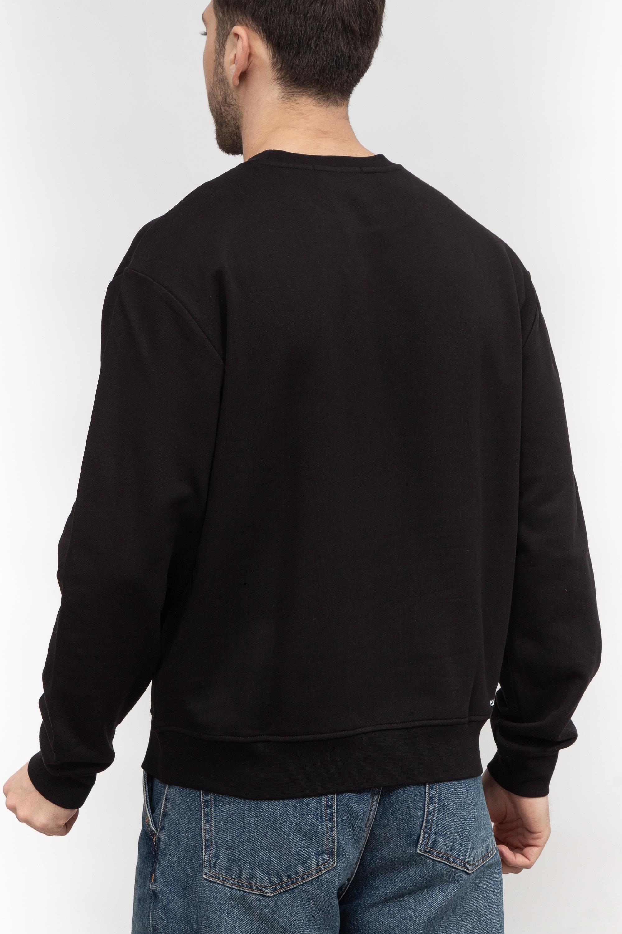 Karl Lagerfeld Ikonik Erkek Bisiklet Yaka Sweatshirt