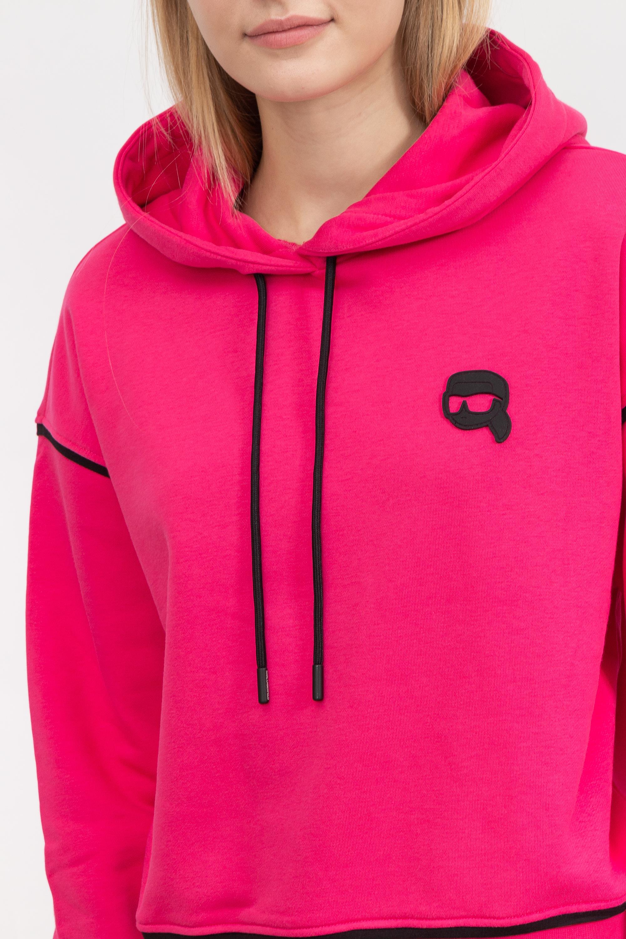 Karl Lagerfeld Ikonik Kadın Kapüşonlu Sweatshirt