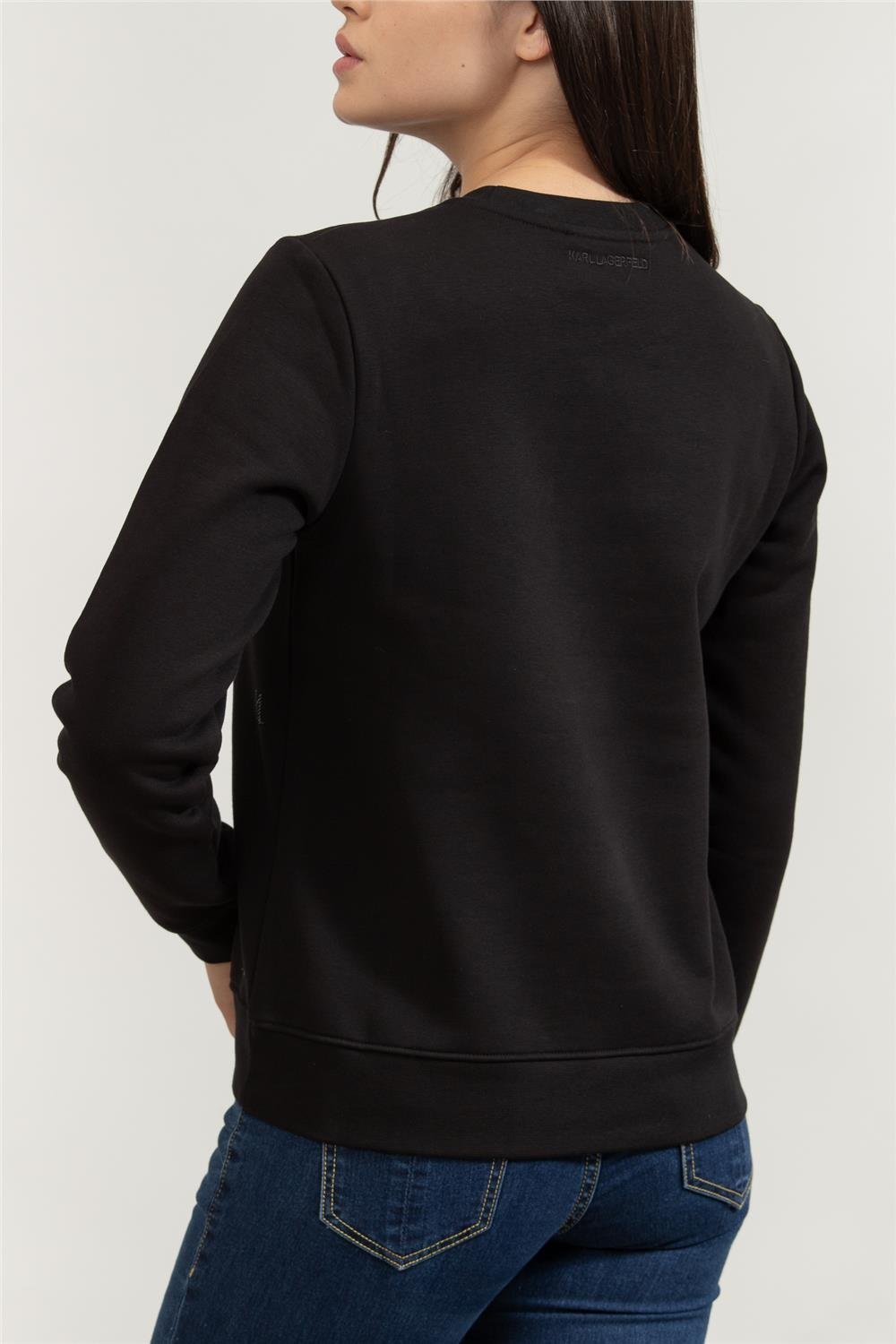 Karl Lagerfeld Kadın Bisiklet Yaka Sweatshirt