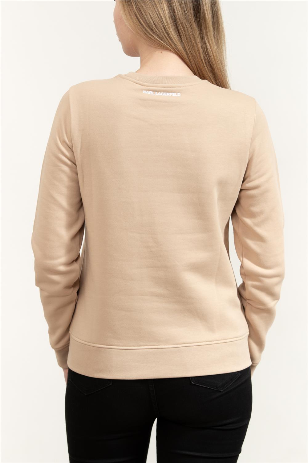 Karl Lagerfeld Kadın Bisiklet Yaka Sweatshirt