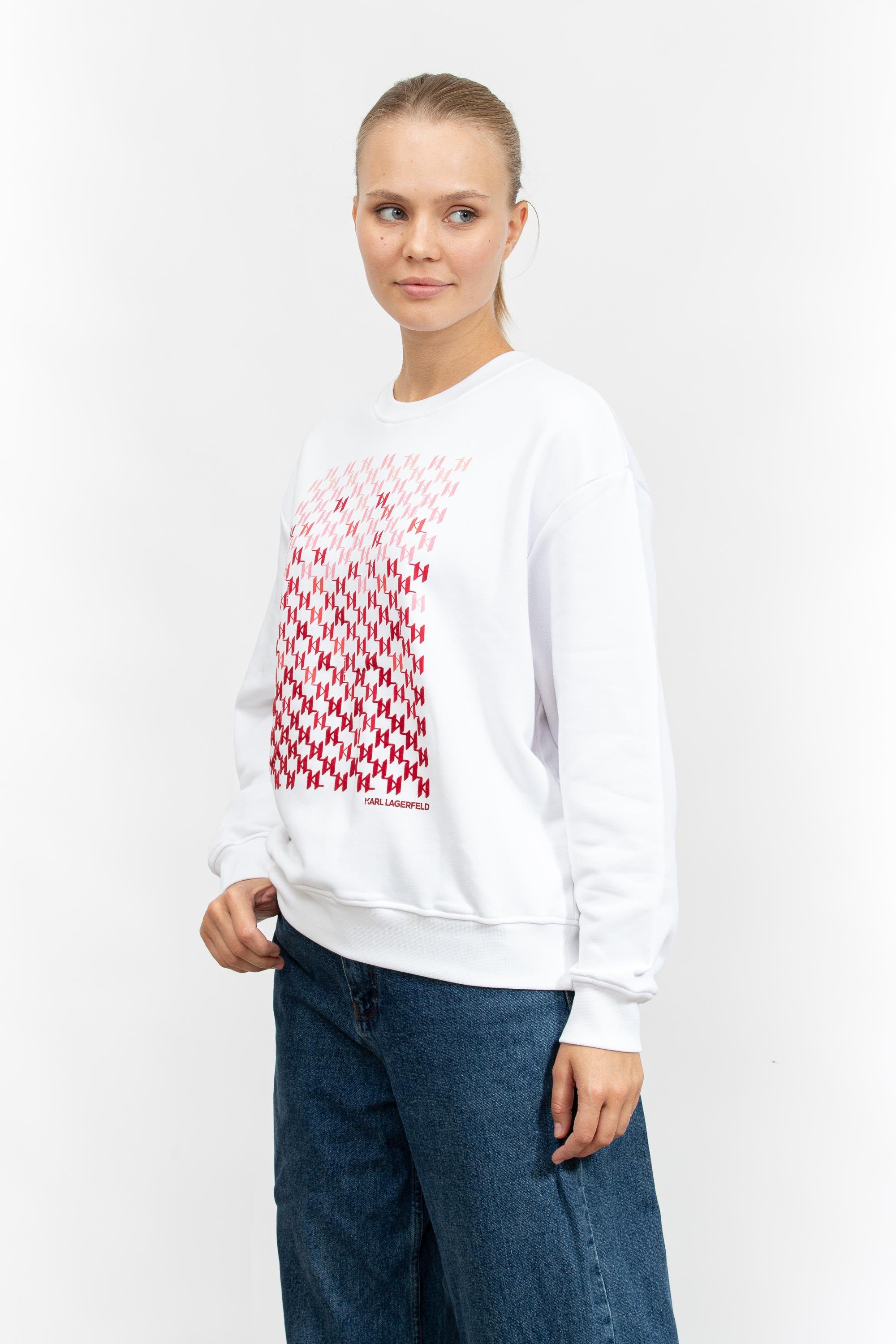 Karl Lagerfeld Kadın Bisiklet Yaka Sweatshirt
