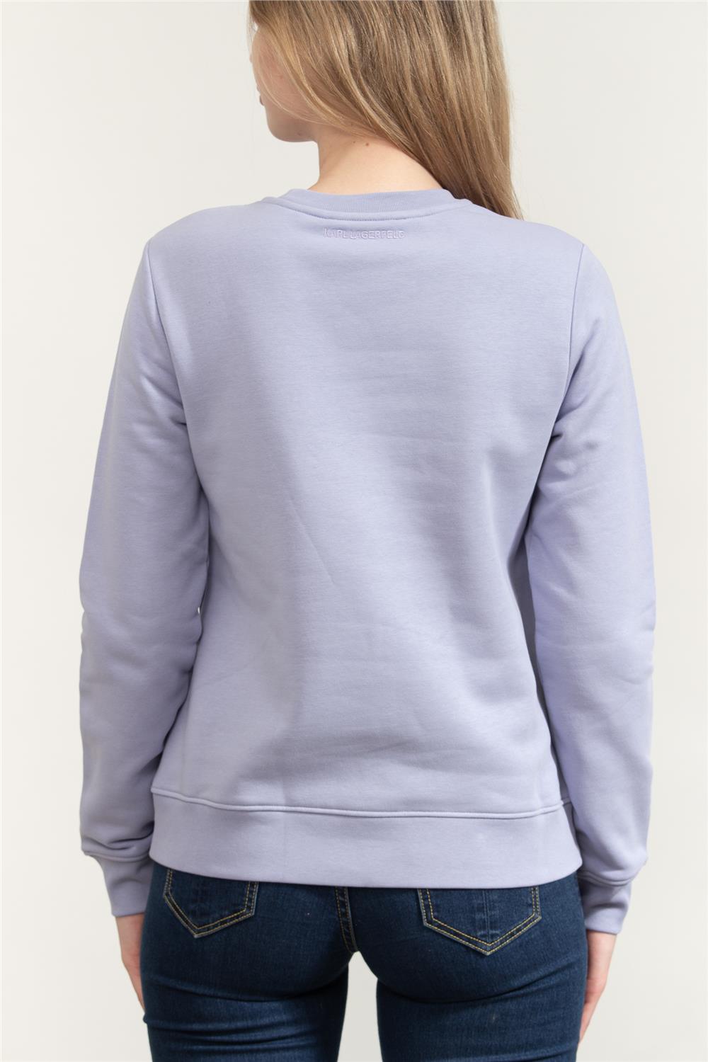 Karl Lagerfeld Kadın Bisiklet Yaka Sweatshirt