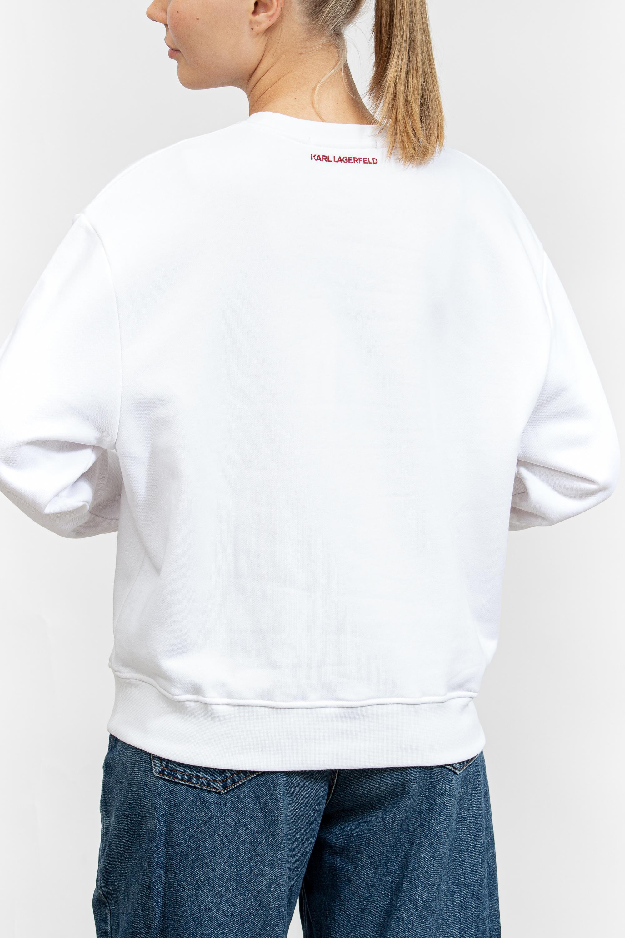 Karl Lagerfeld Kadın Bisiklet Yaka Sweatshirt