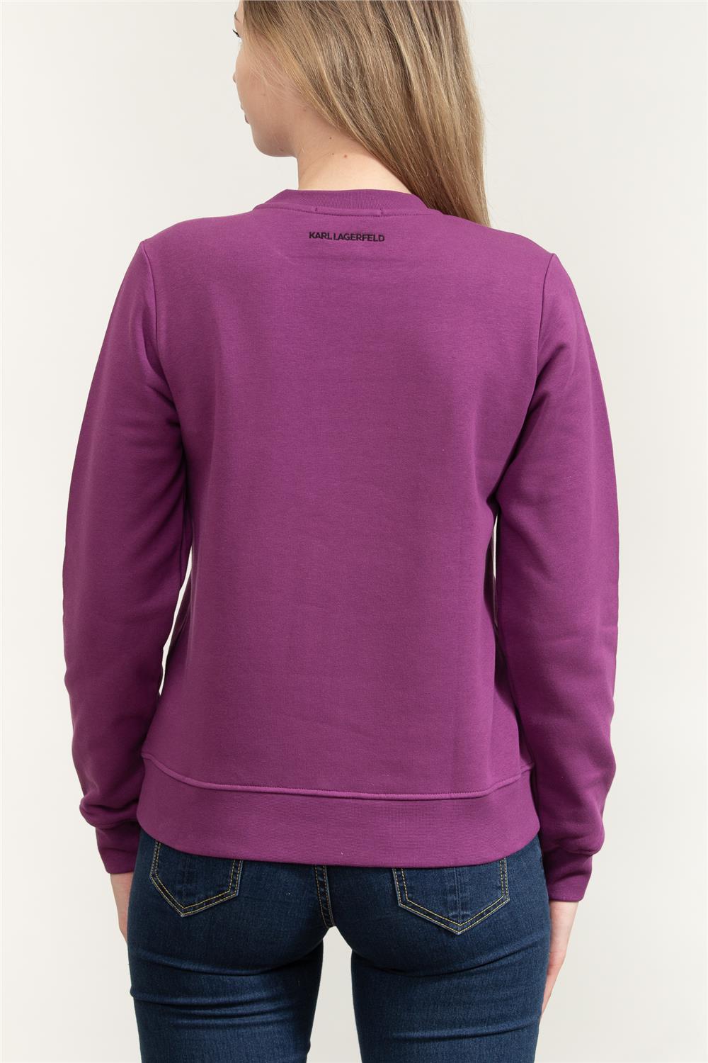 Karl Lagerfeld Kadın Bisiklet Yaka Sweatshirt