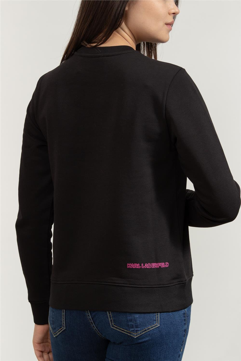 Karl Lagerfeld Kadın Bisiklet Yaka Sweatshirt